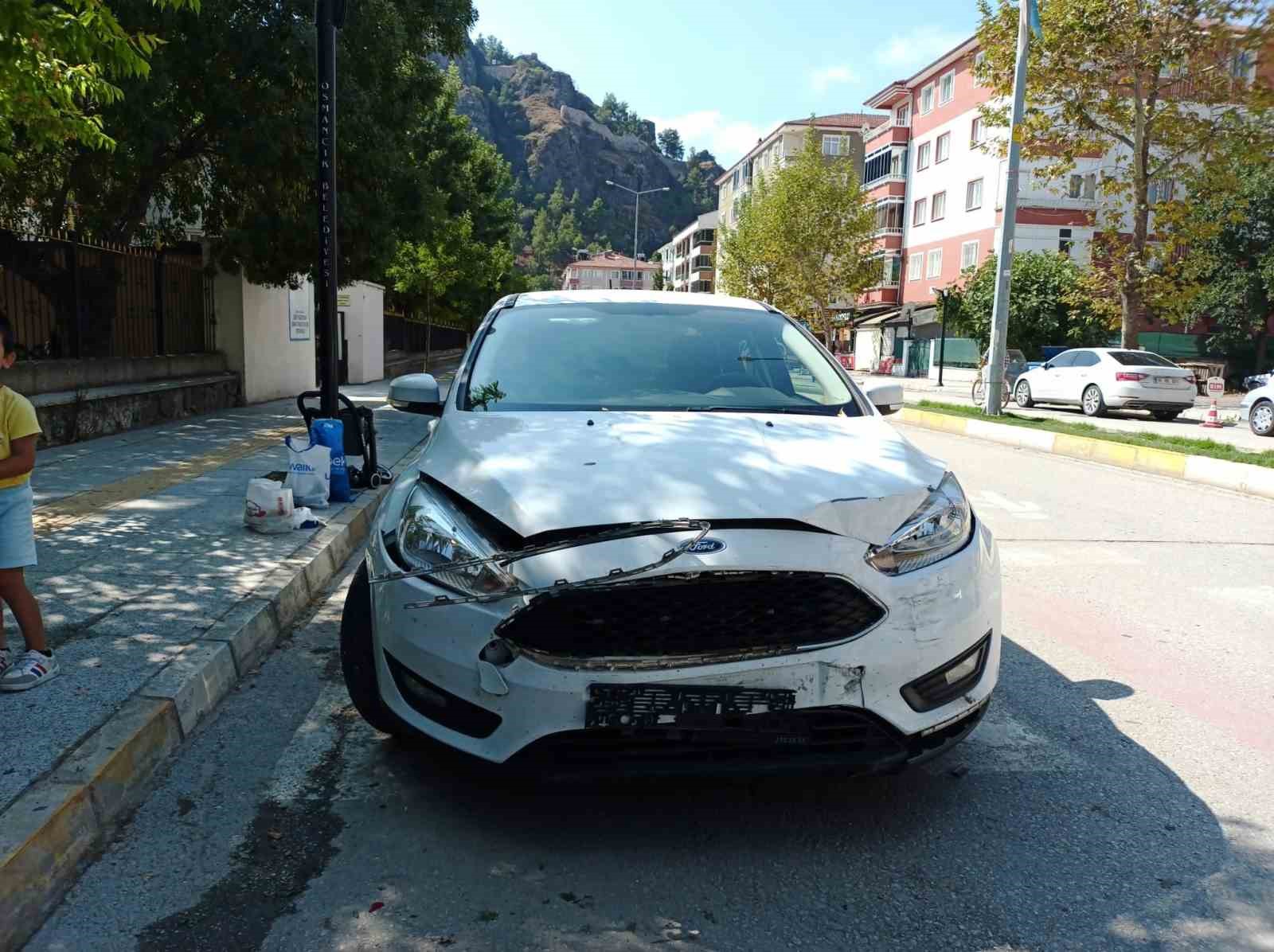 Kontrolden &ccedil;ıkan kamyonet okul duvarına &ccedil;arptı
