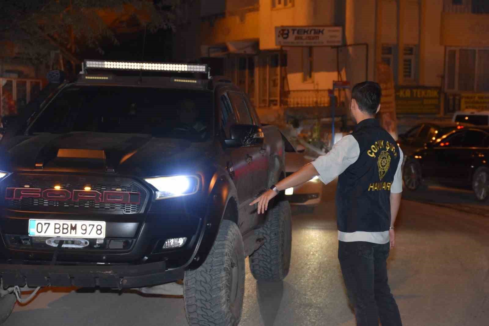 Hakkari polisinden huzur uygulaması
