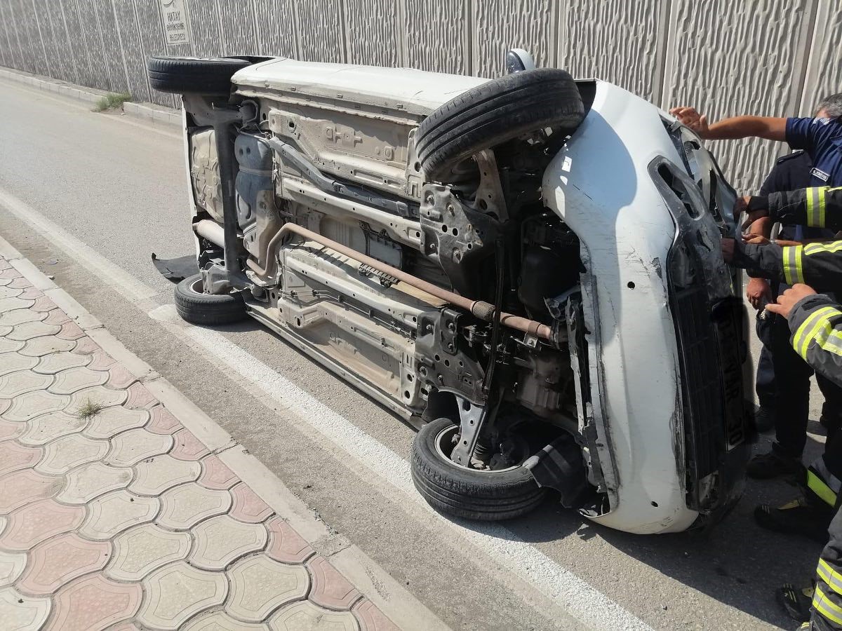 İskenderun’da trafik kazası: 1 yaralı