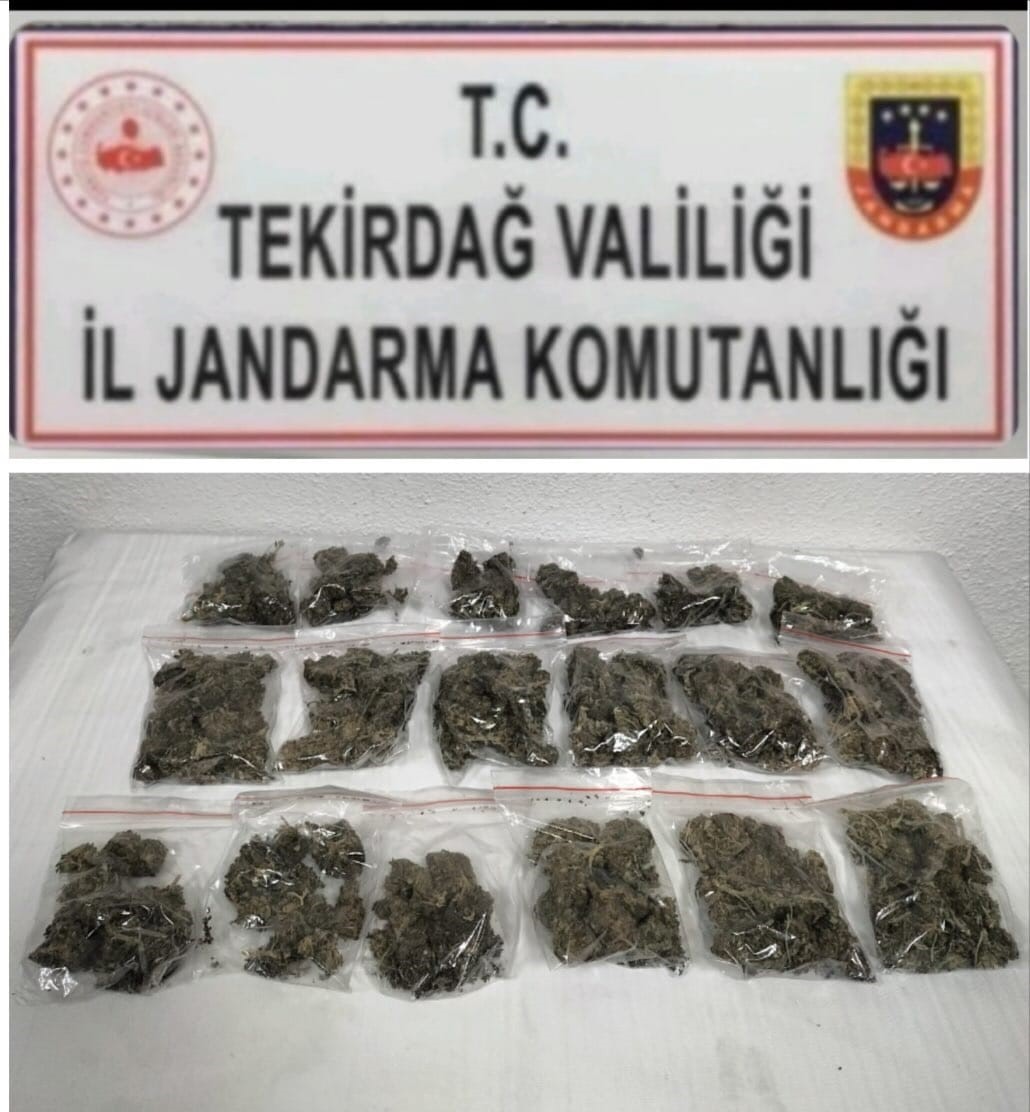 Tekirdağ’da uyuşturucu operasyonları: Çok sayıda madde ve ekipman ele geçirildi