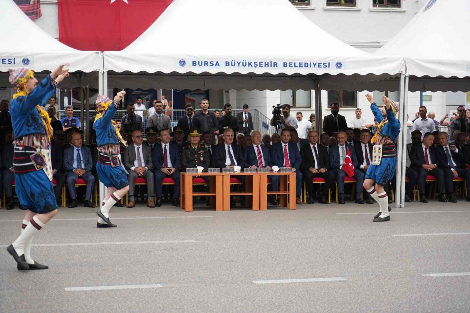 Bursa’nın düşman işgalinden kurtuluşu coşkuyla kutlandı
