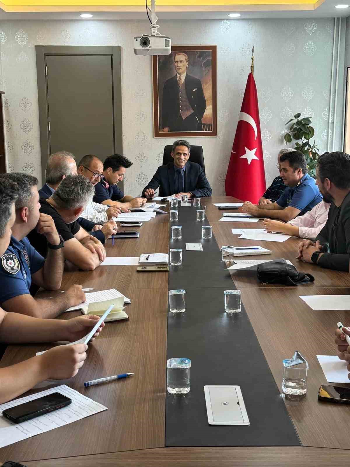 İlçe Spor Güvenlik Kurulu toplantısı gerçekleştirildi