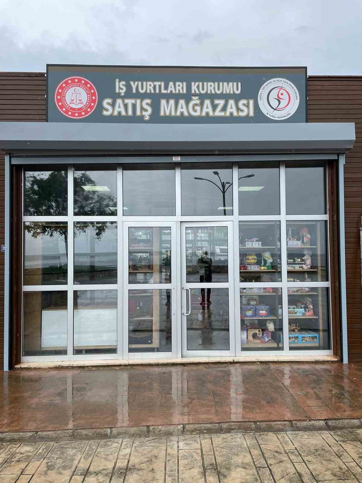 Hükümlü ve tutukluların ürettiği ürünler bu mağazada satılacak
