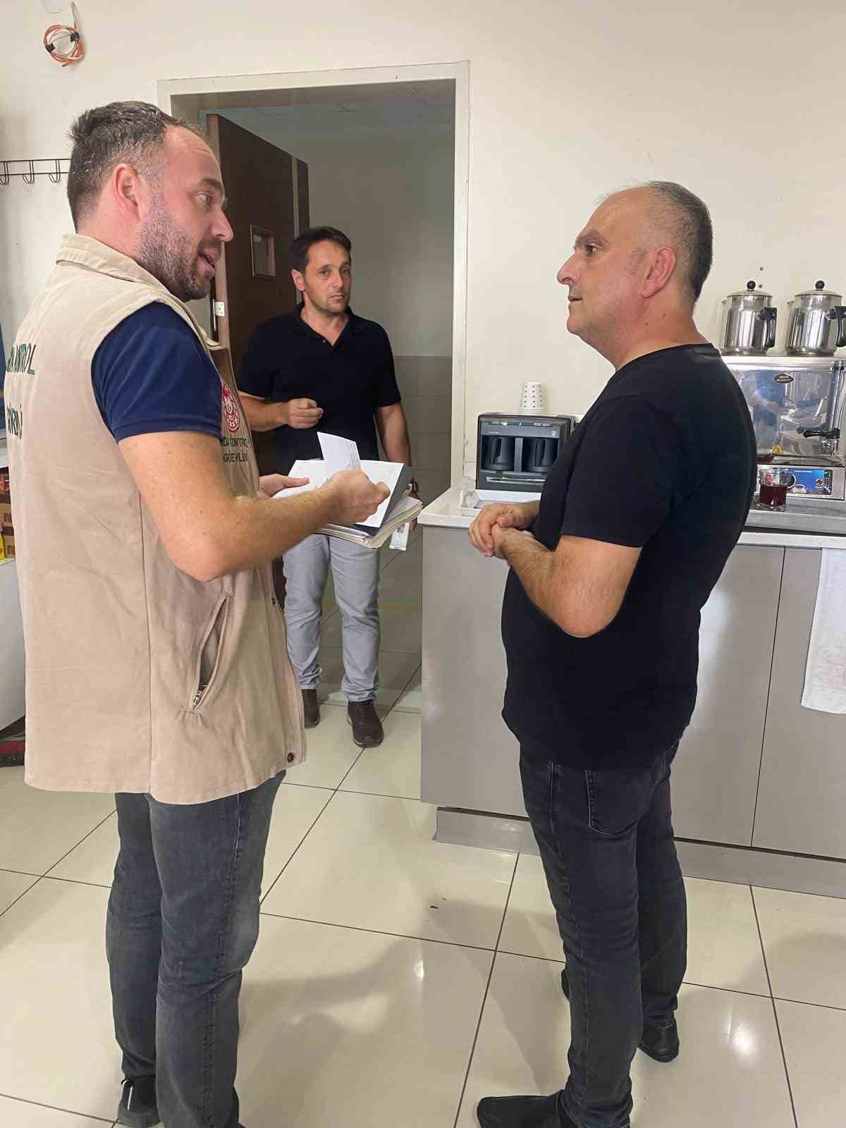 &Ccedil;anakkale&rsquo;de okulların kantin ve yemekhanelerinde denetim
