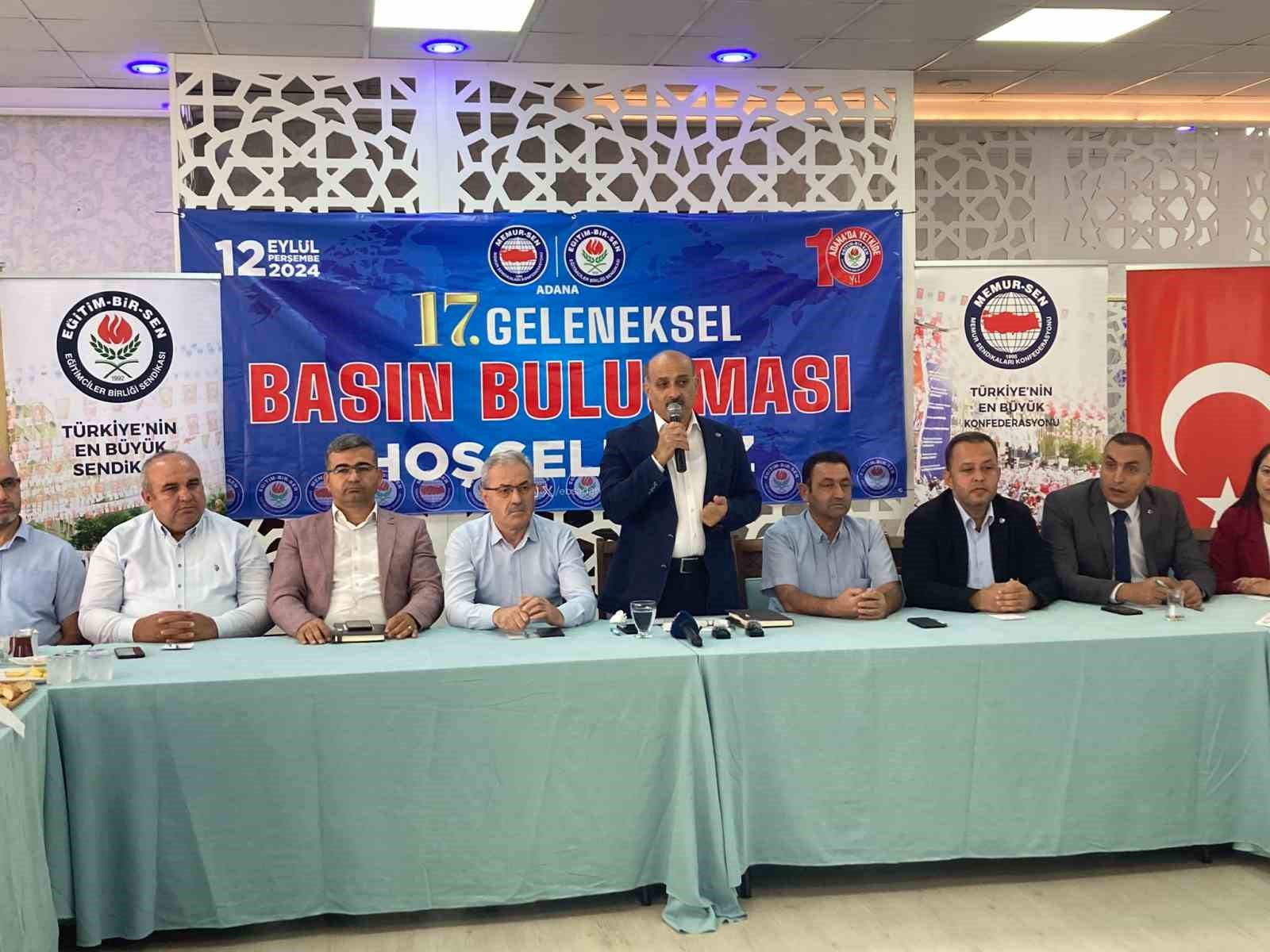 Eğitim-Bir-Sen Şube Başkanı Sarıge&ccedil;ili: &ldquo;Kantinlerde boykot &uuml;r&uuml;nleri satılmamalı&rdquo;

