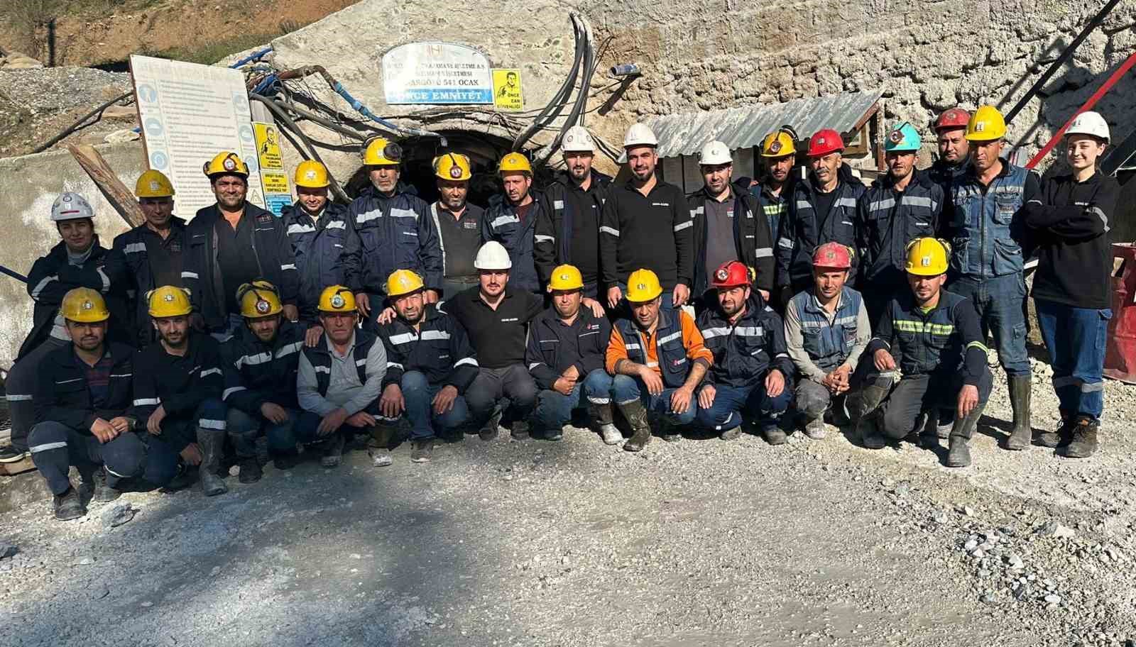 Adana’da maden ocağında deprem tatbikatı yapıldı