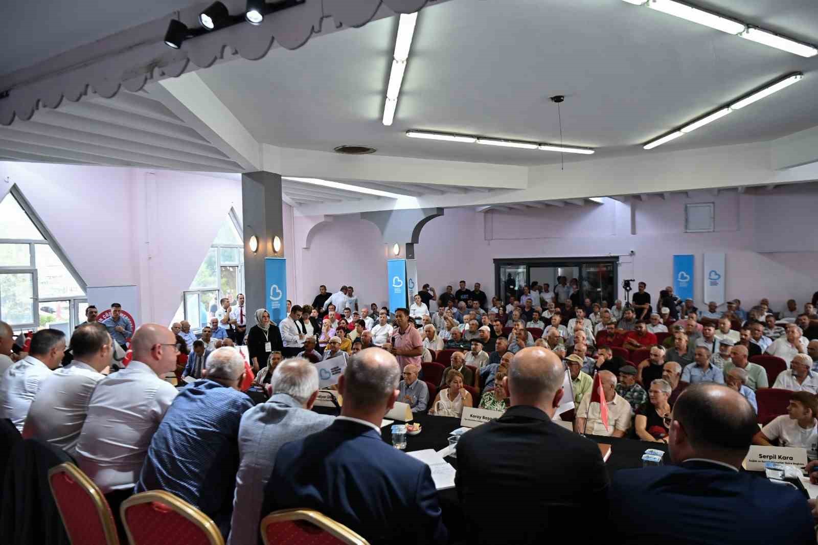 Manyas&rsquo;ın geleceği halk g&uuml;n&uuml; buluşmasında konuşuldu
