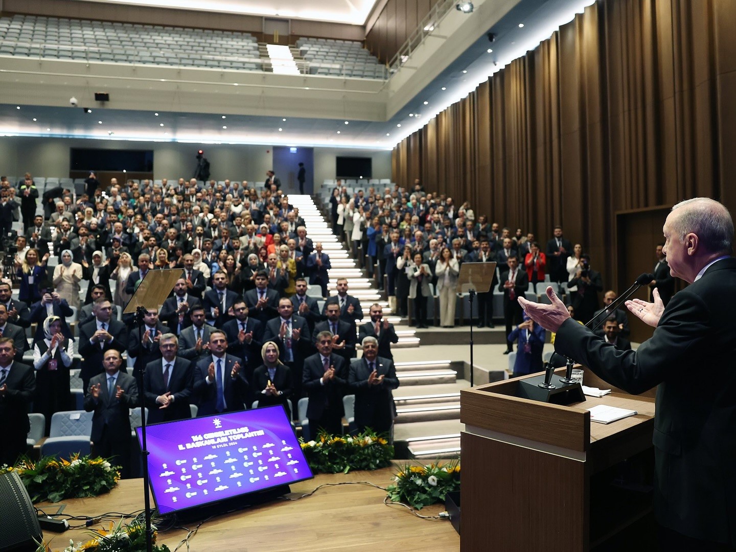 Bilecik AK Parti İl Başkanı Yıldırım genel merkezde
