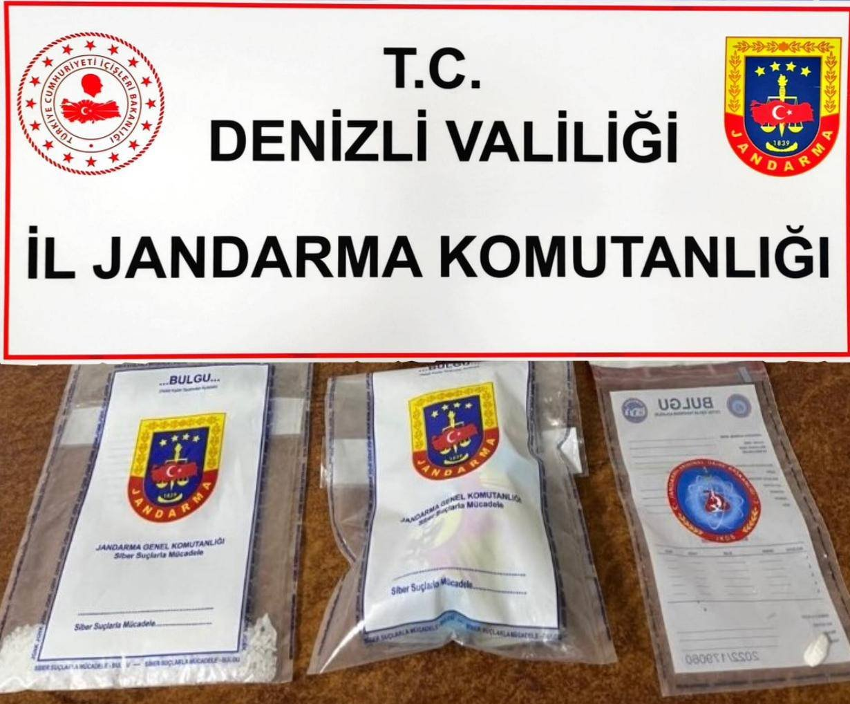 Jandarmanın operasyonunda 80 gram uyuşturucu ele geçirildi