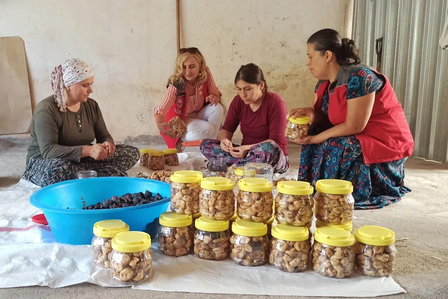 İncirköy Mahallesi’nde hasat dönemi sona erdi