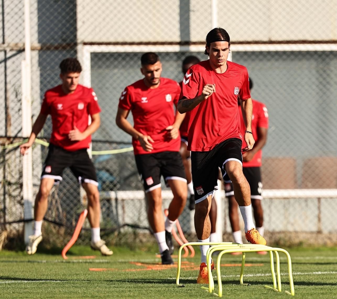 Sivasspor, Gaziantep FK maçının taktiğini çalıştı
