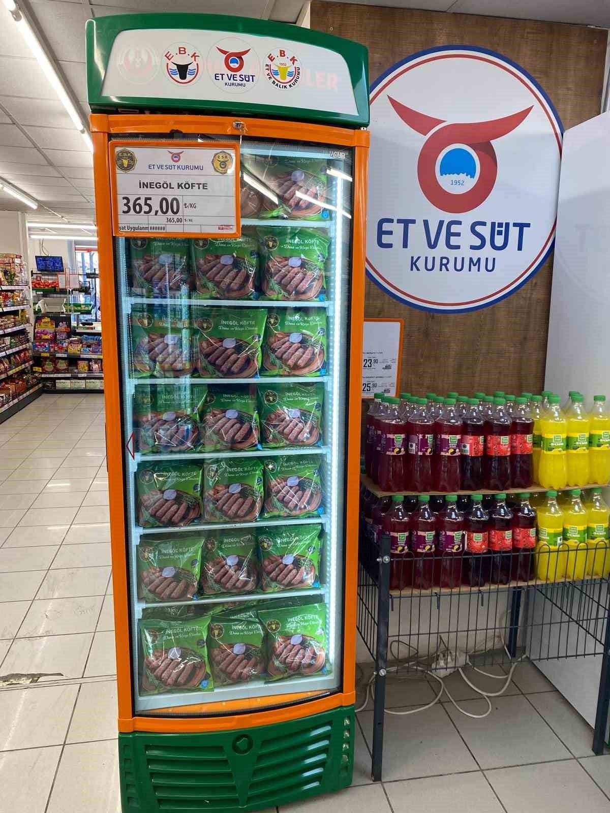 K&uuml;tahya, Et ve S&uuml;t Kurumu &uuml;r&uuml;nlerine kavuştu
