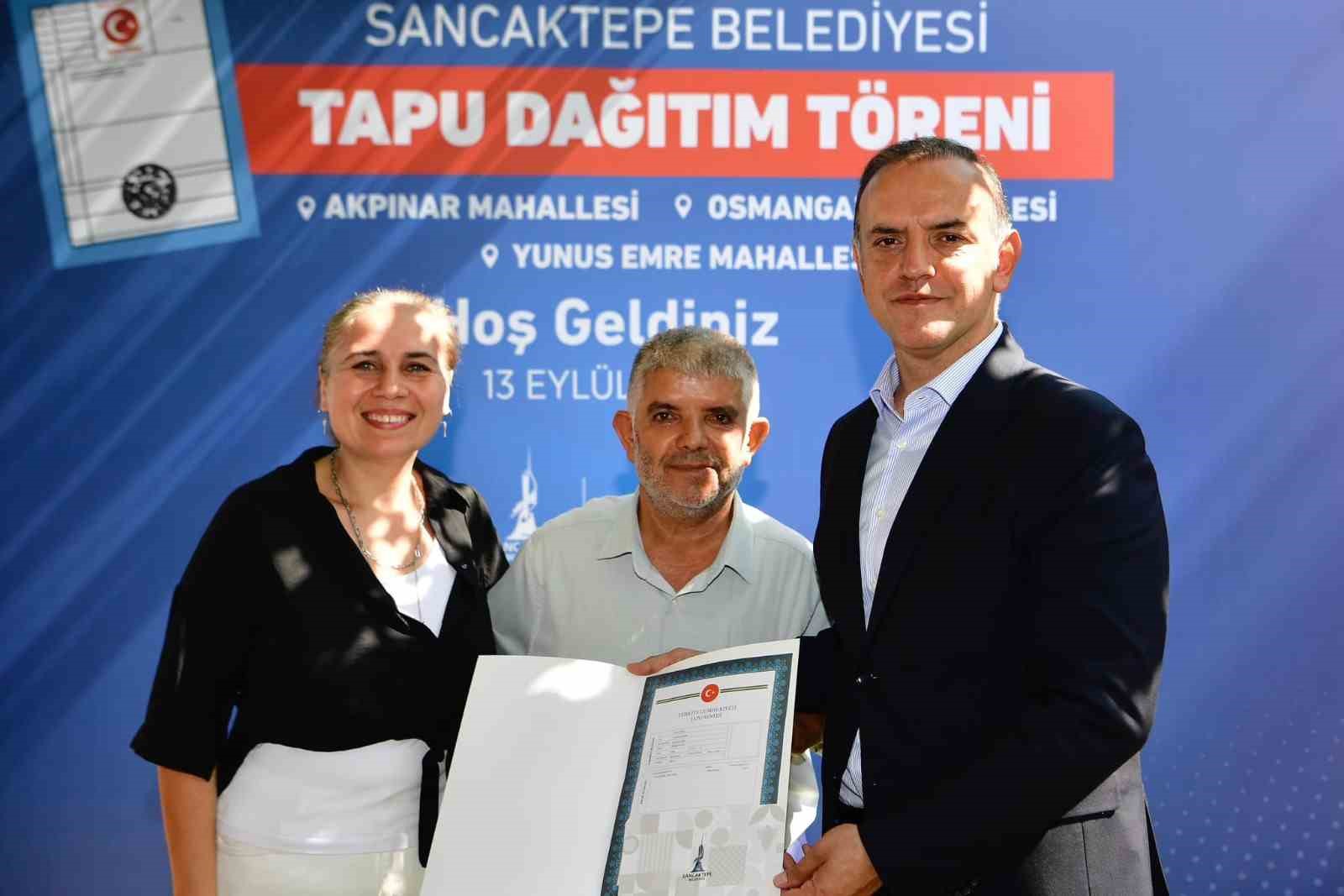 Sancaktepe Belediye Başkanı Alper Yeğin: "Biz buradayken kimsenin malına kimse çökemez. Kimsenin malını kimse yıkamaz" 