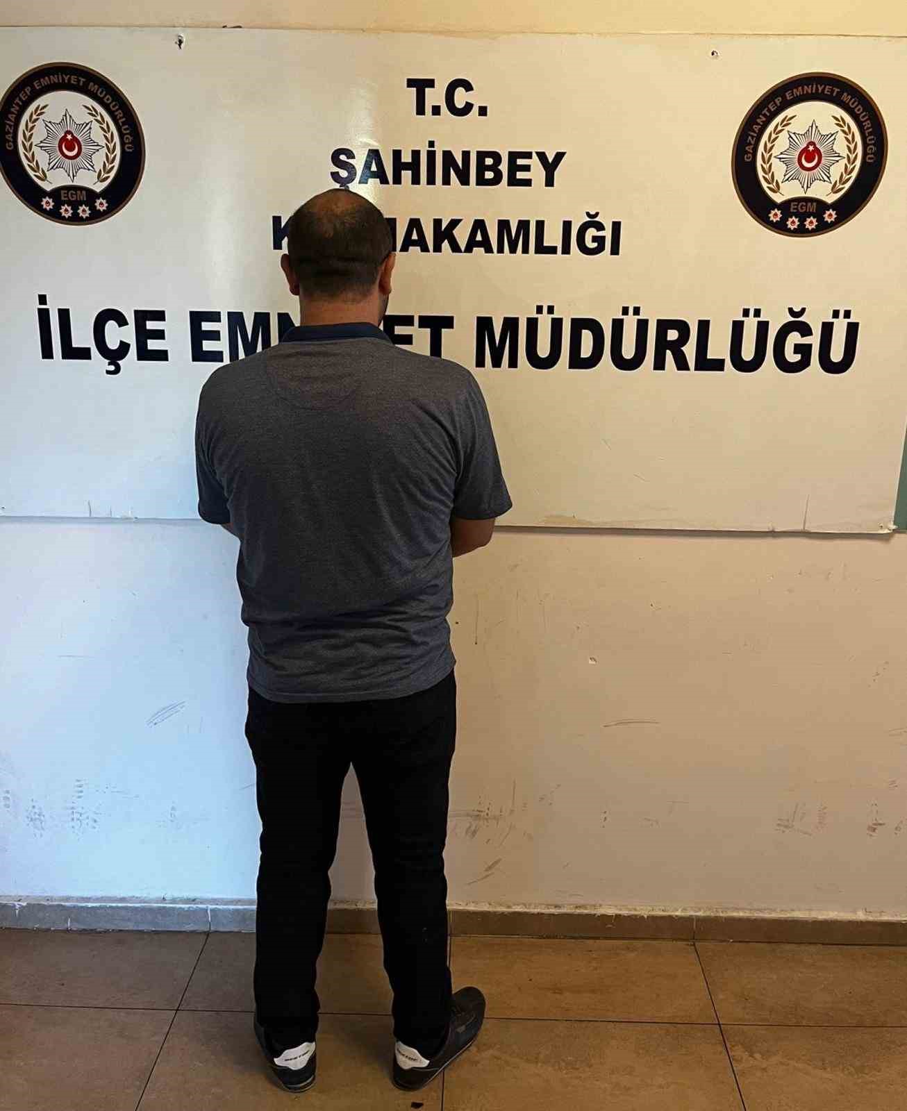 Gaziantep’te 20 yıl hapis cezası bulunan şahıs yakalandı