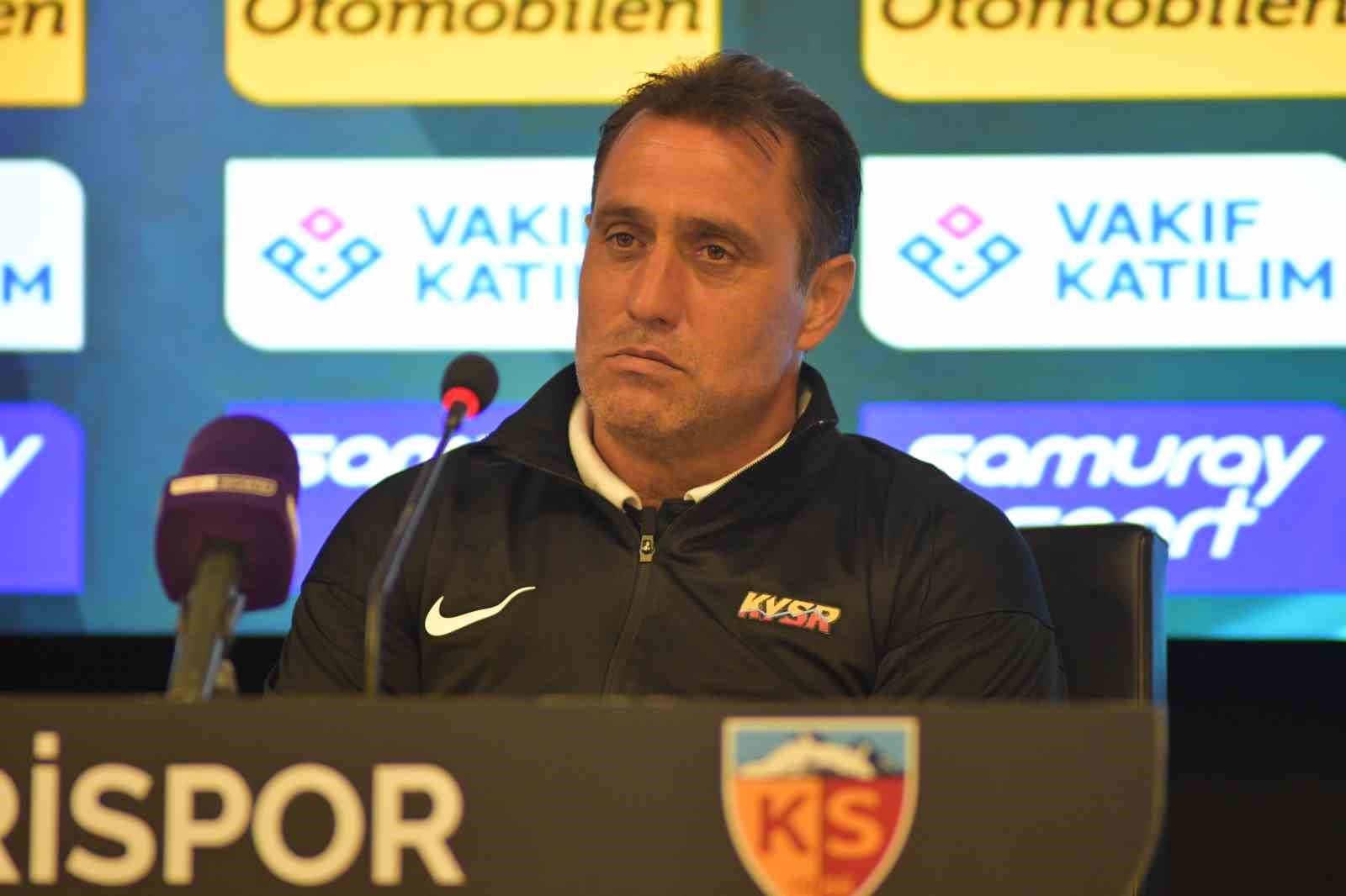 Serhat Sütlü: “Kayserispor bu ligde oyunuyla her zaman konuşulacak bir takım olacaktır”