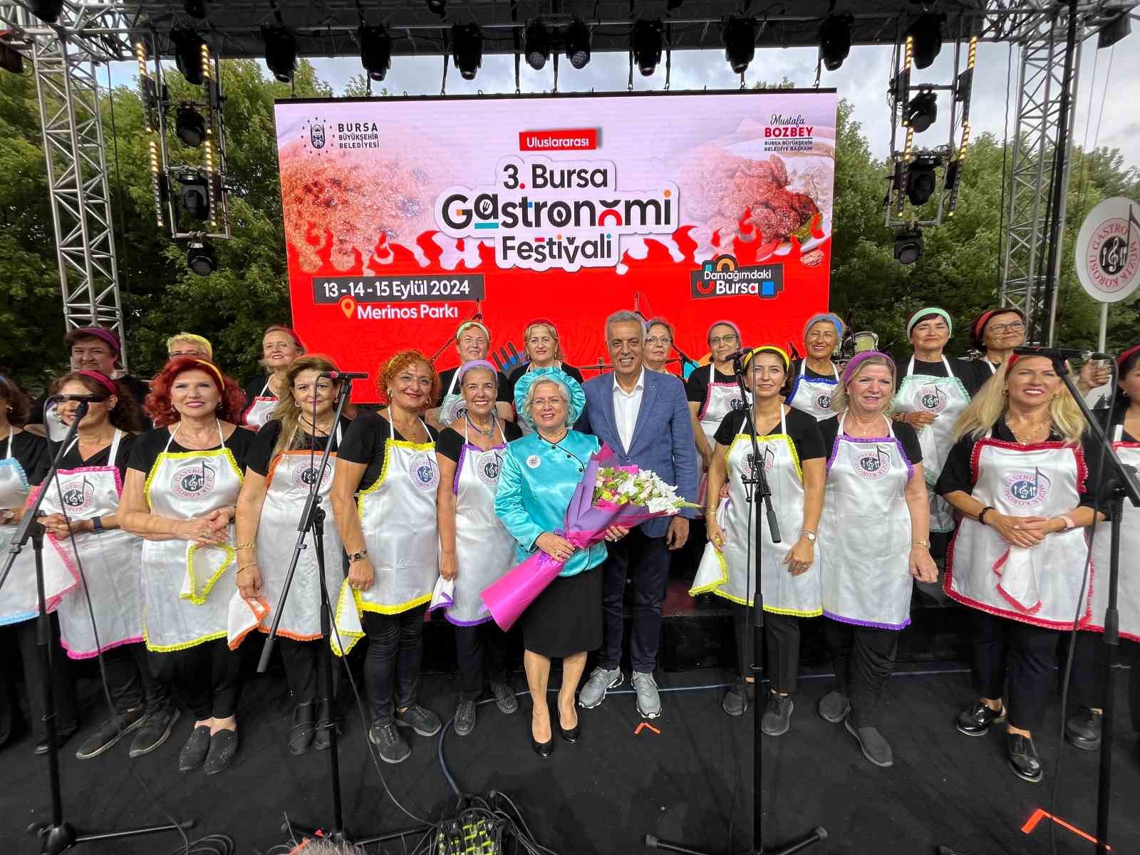 3. Bursa Uluslararası Gastronomi Festivali’ne muhteşem final
