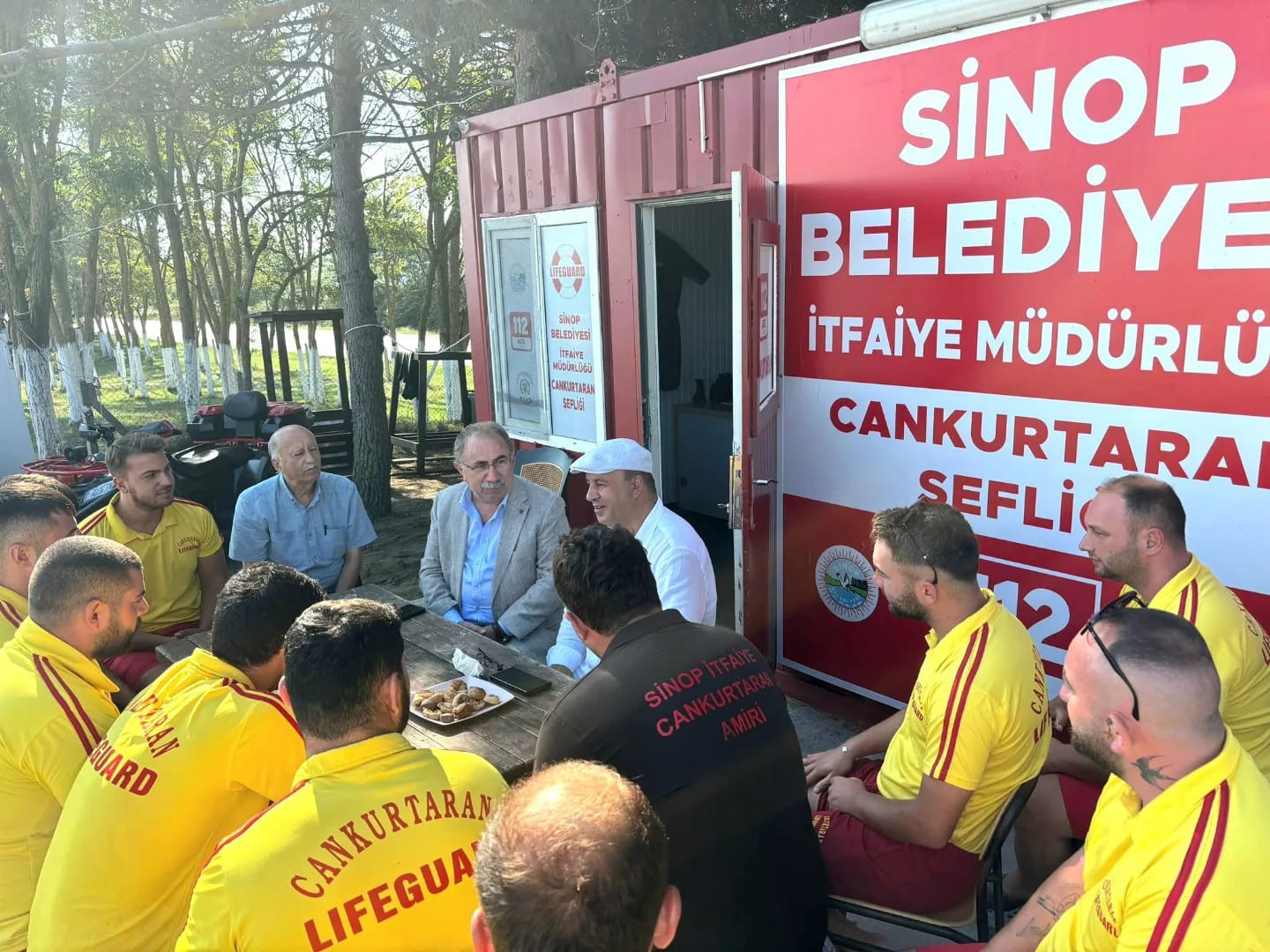 Sinop’ta cankurtaranlar sezonu kapattı