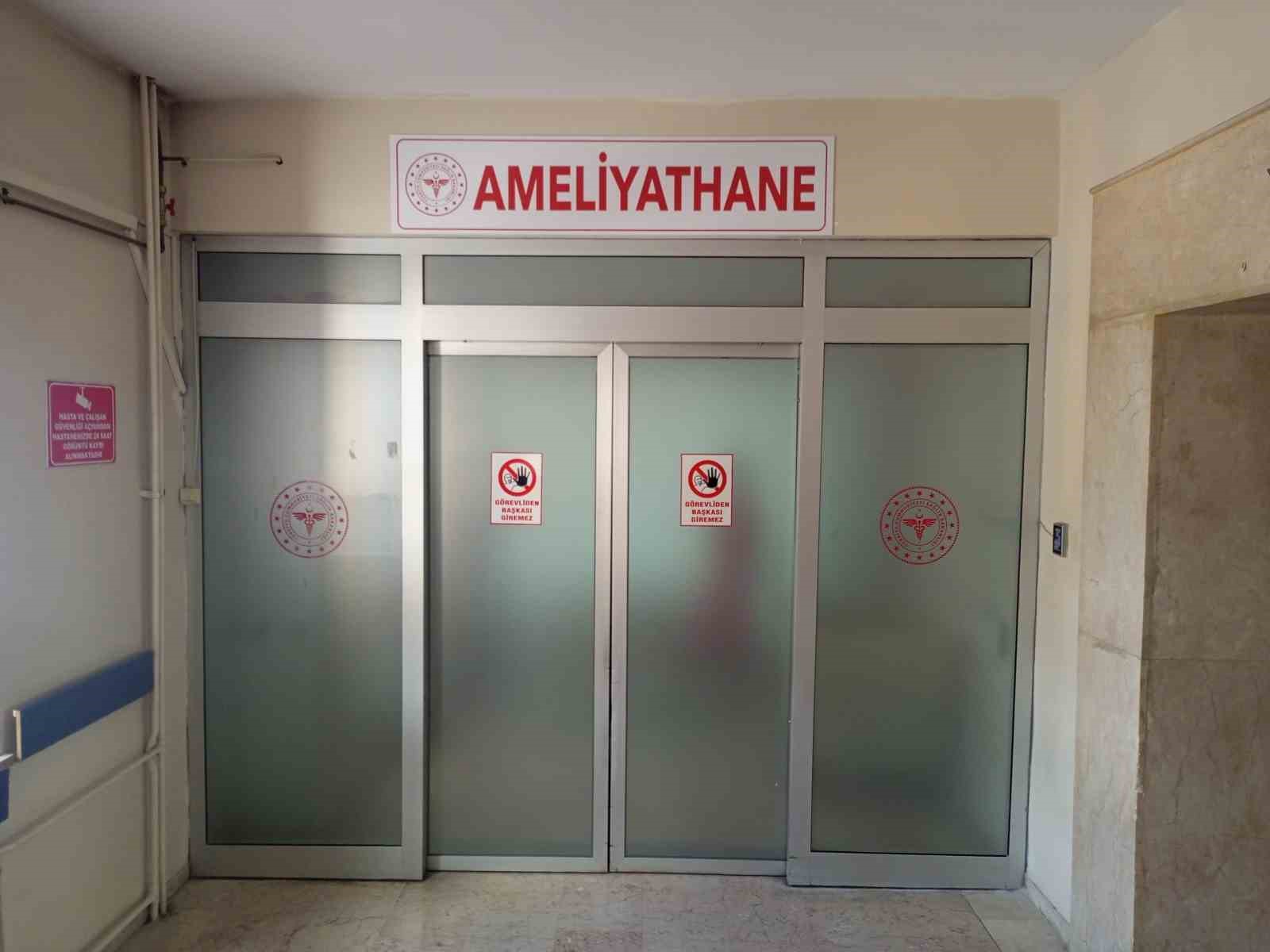 Çaycuma Devlet Hastanesi’nde ameliyathaneler yenilendi