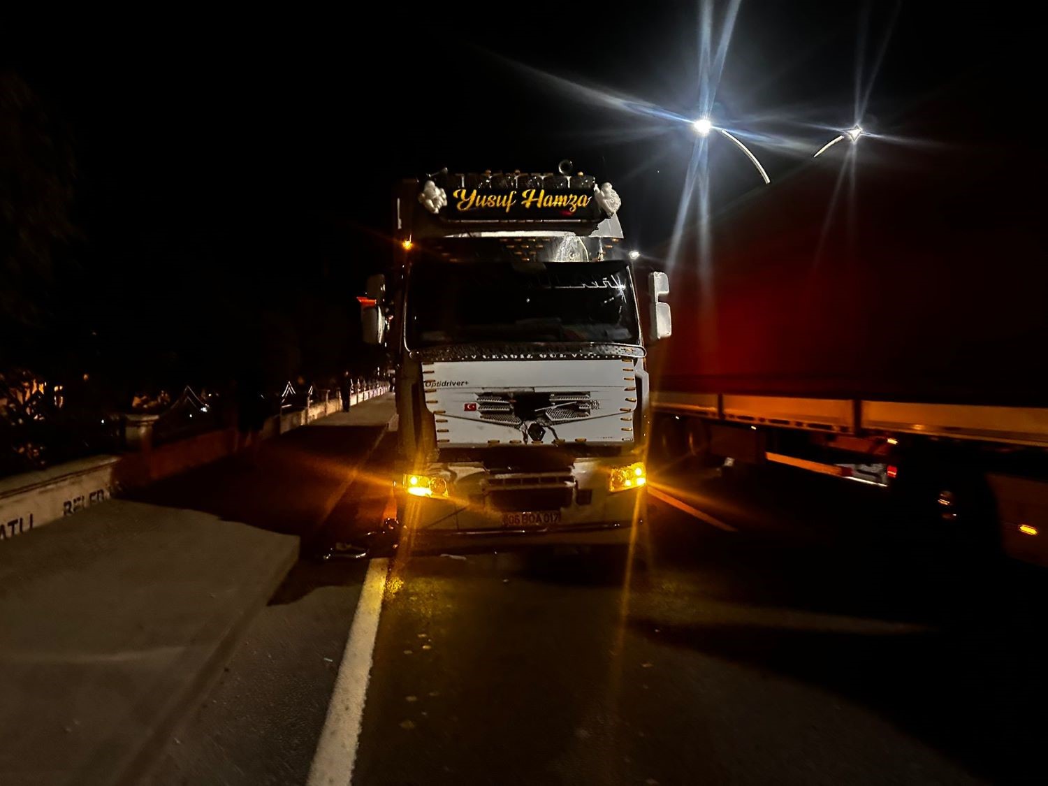 Ankara’da tırın çarptığı motokurye hayatını kaybetti