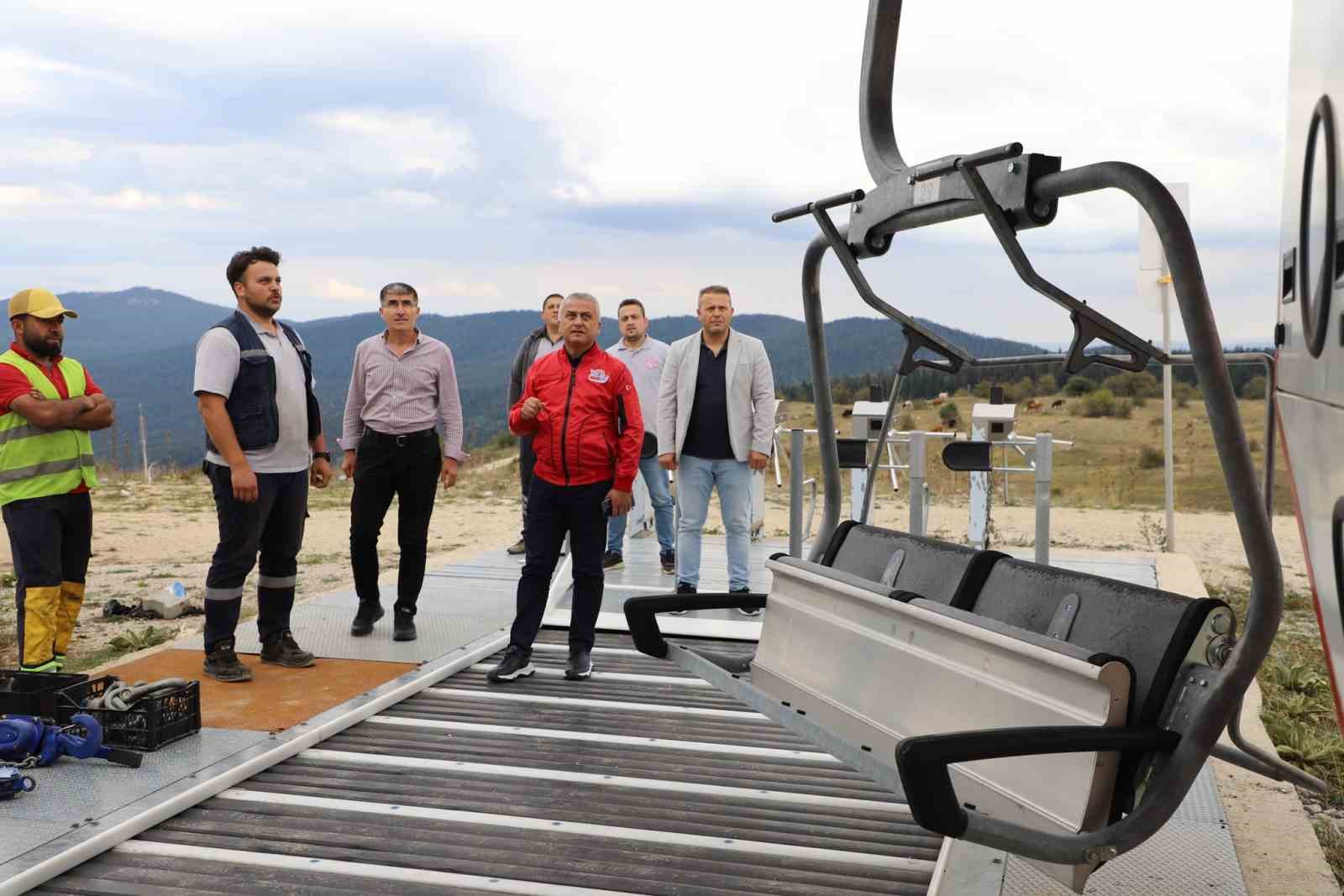 Keltepe Kayak Merkezi yeni sezona hazırlıklarına başladı