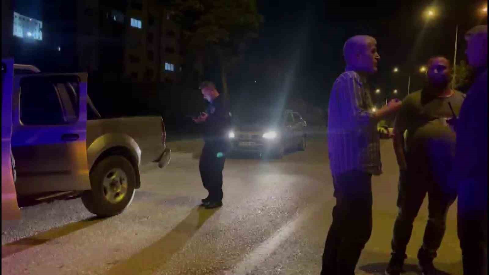 "Dur" ihtarına uymadı, polisten kaçamadı