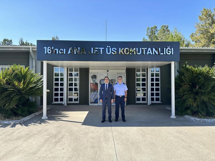 Ortaca Kaymakamı Aktaş, Ana Jet Üssü’ne ziyaret