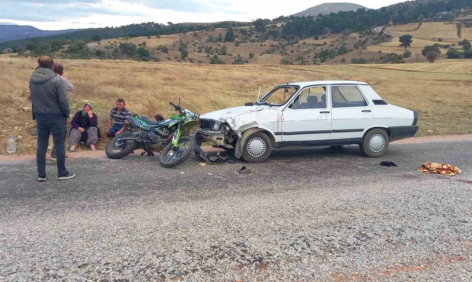 Çorum’da trafik kazası: 1 ölü