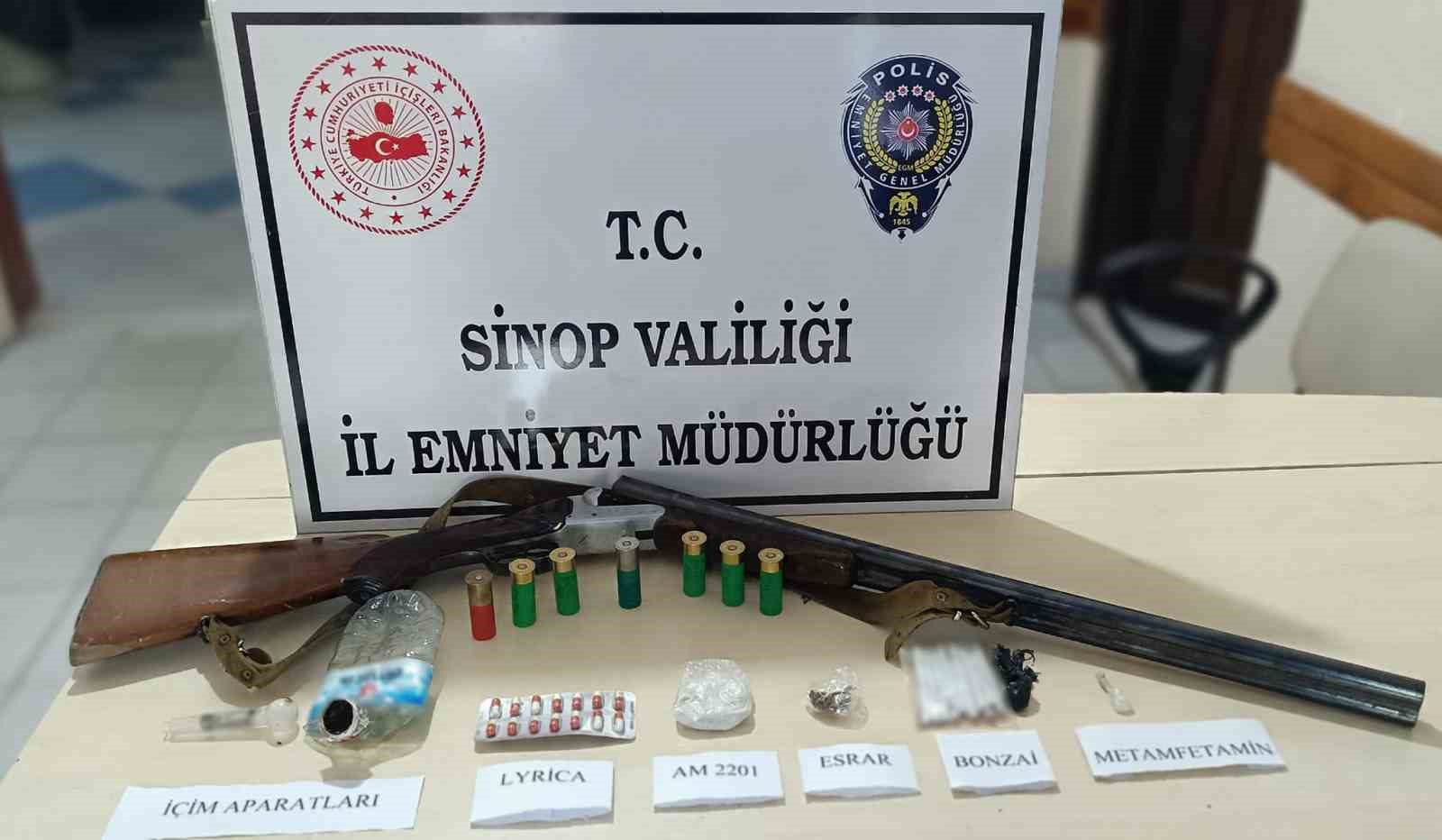 Sinop’ta uyuşturucu operasyonu: 2 gözaltı