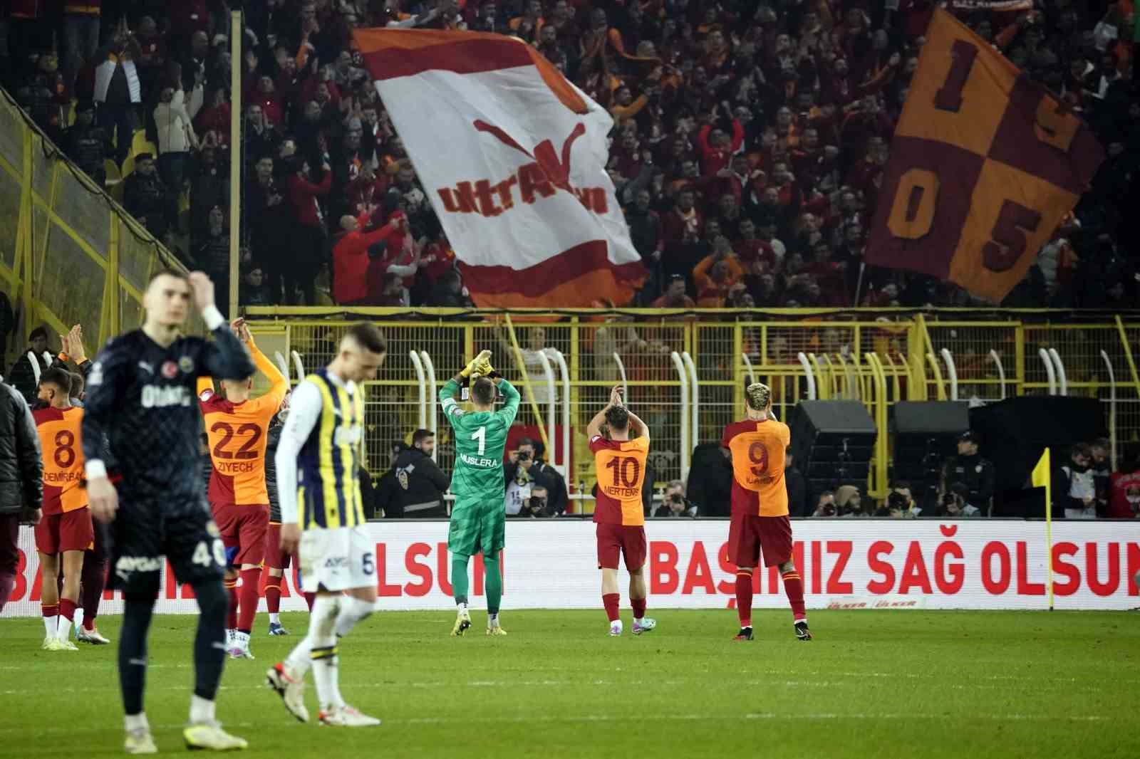 Galatasaray, Kadıköy’deki son 5 derbinin 3’ünü kazandı