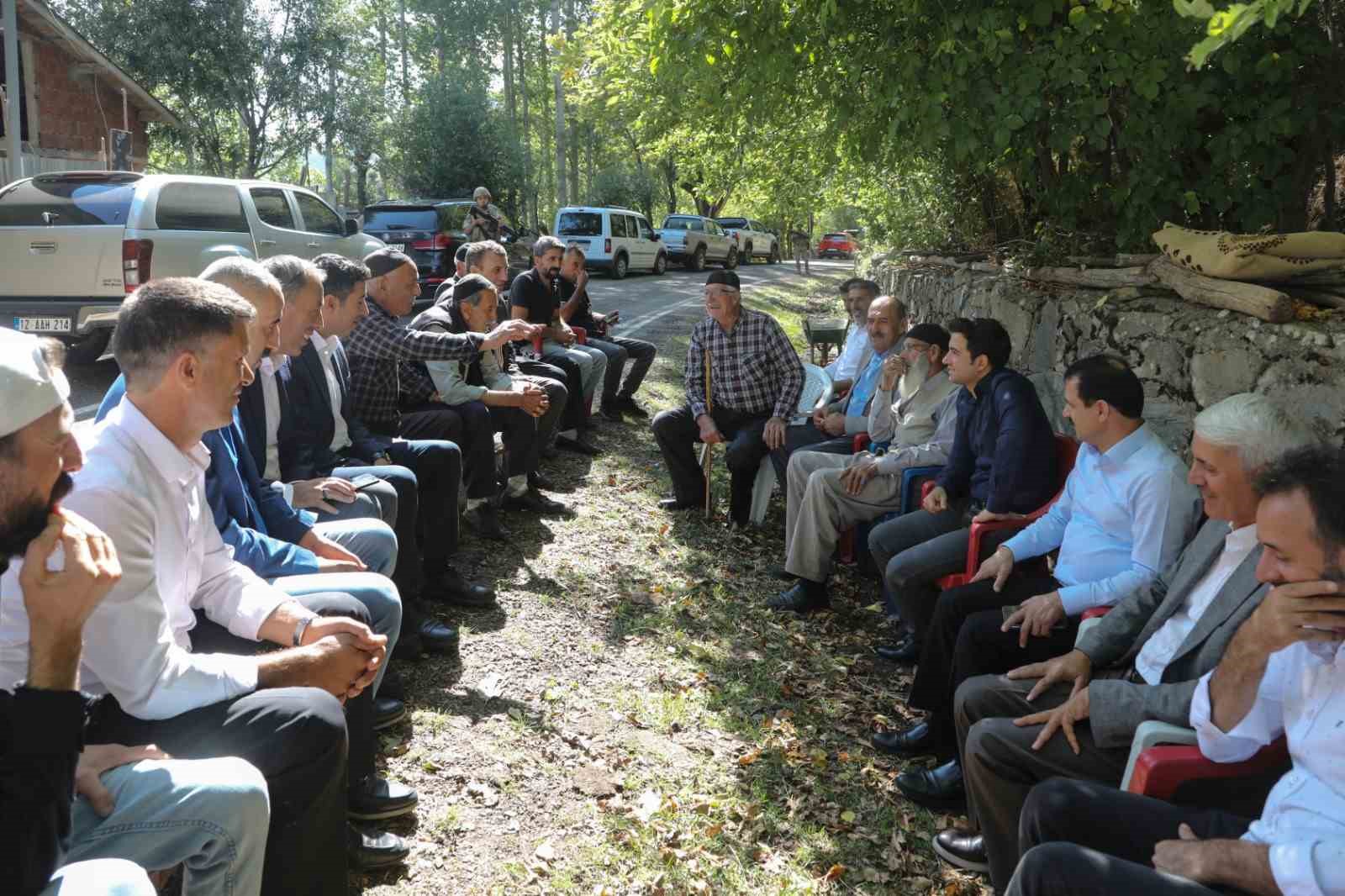 Kaymakam Güzel, vatandaşların sorunlarını dinledi