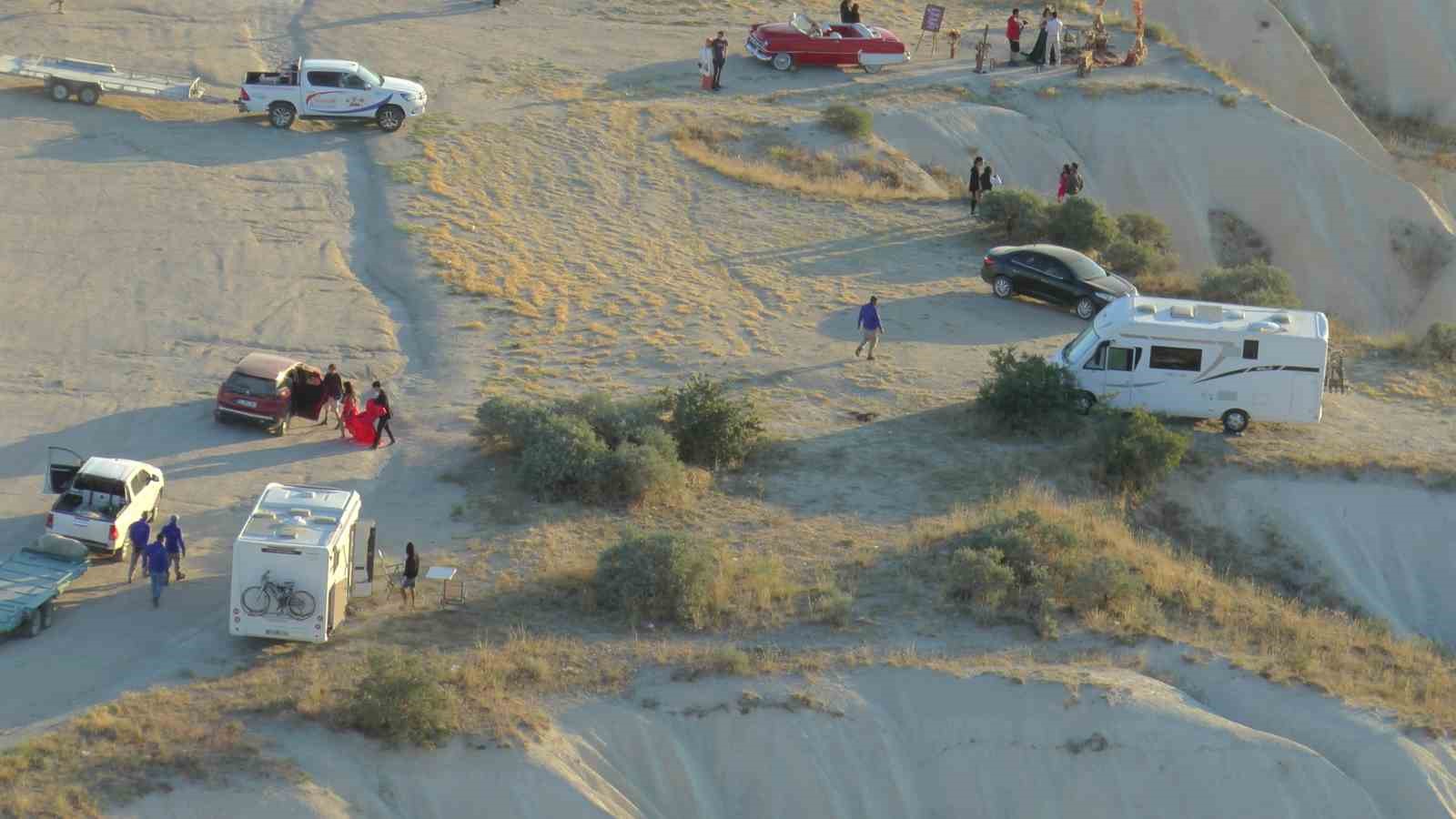 Kapadokya’da balon turları iptal edildi
