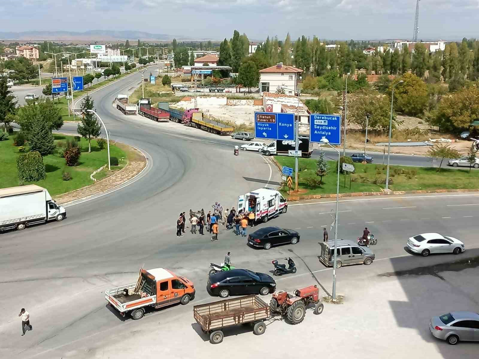 Devrilen üç tekerli motosikletin sürücüsü hayatını kaybetti