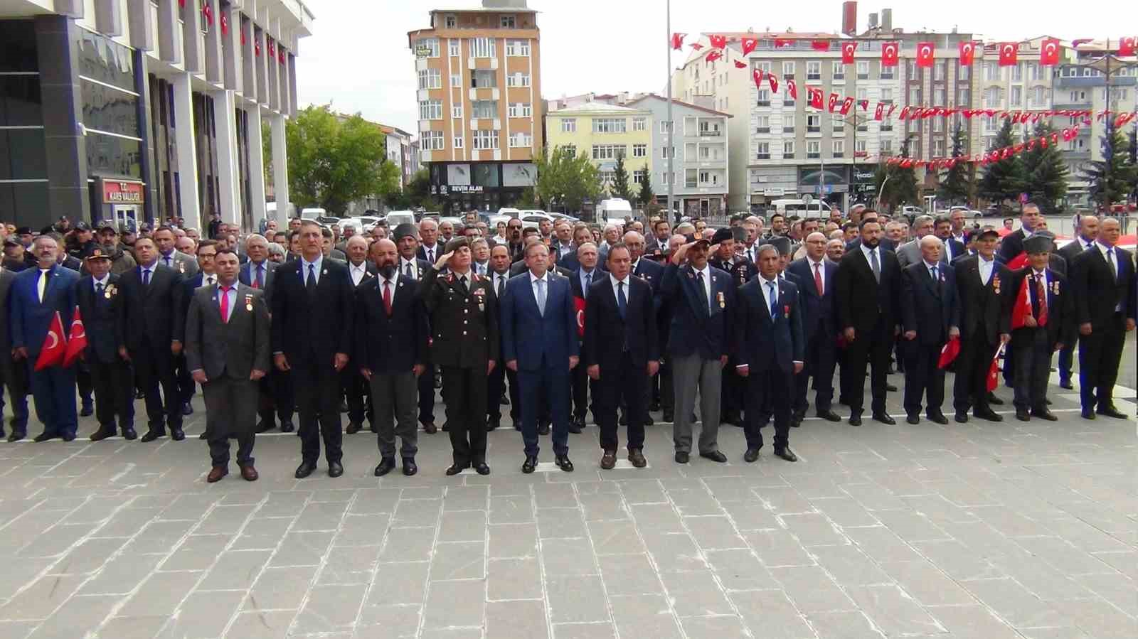 Kars’ta Gaziler Günü törenle kutlandı