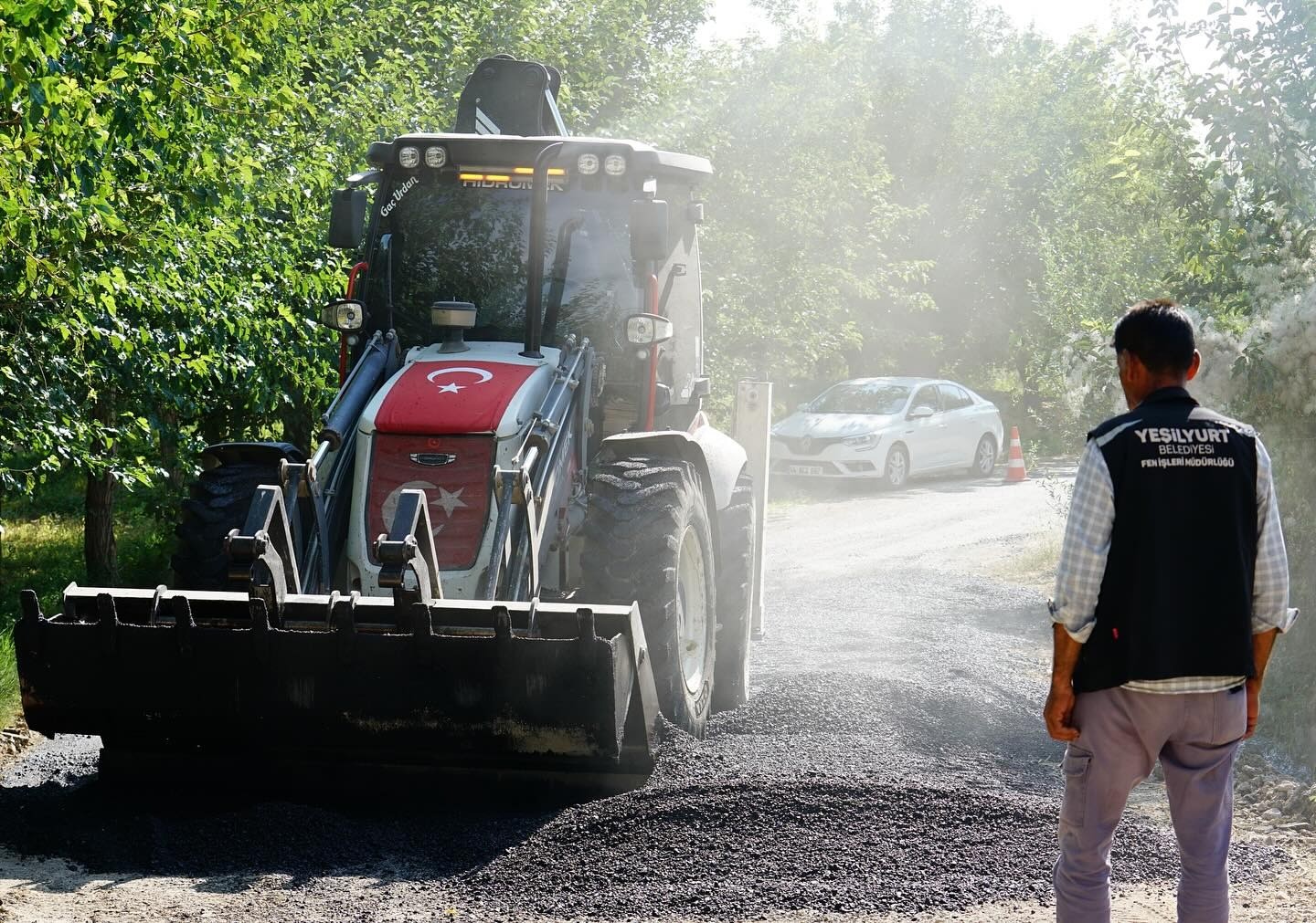 Geçit, Samanköy’deki çalışmaları inceledi