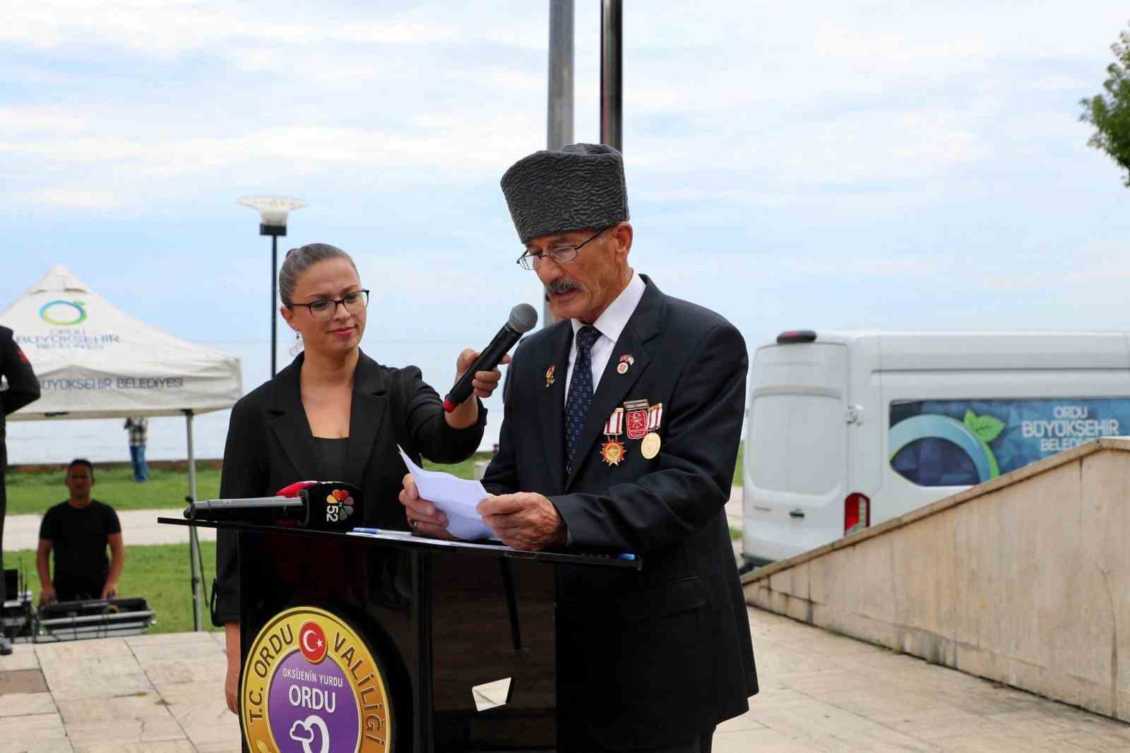 Ordu’da 19 Eylül Gaziler Günü kutlandı