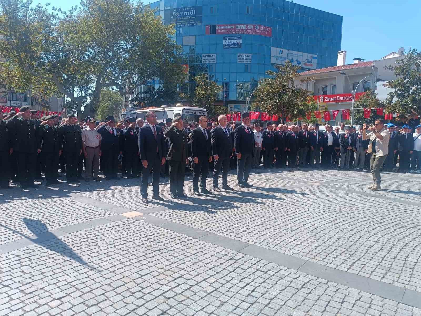 Edremit’te Gaziler Günü kutlandı