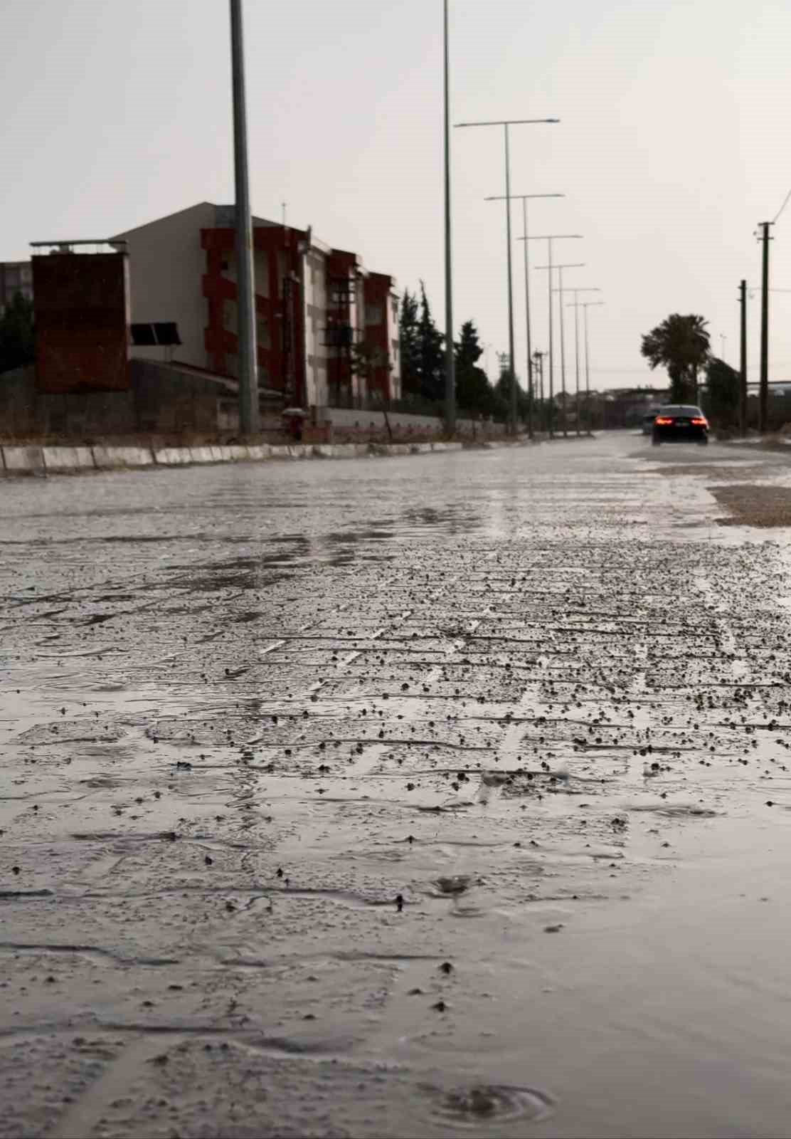 Mardin’de sağanak yağış hayatı olumsuz etkiledi
