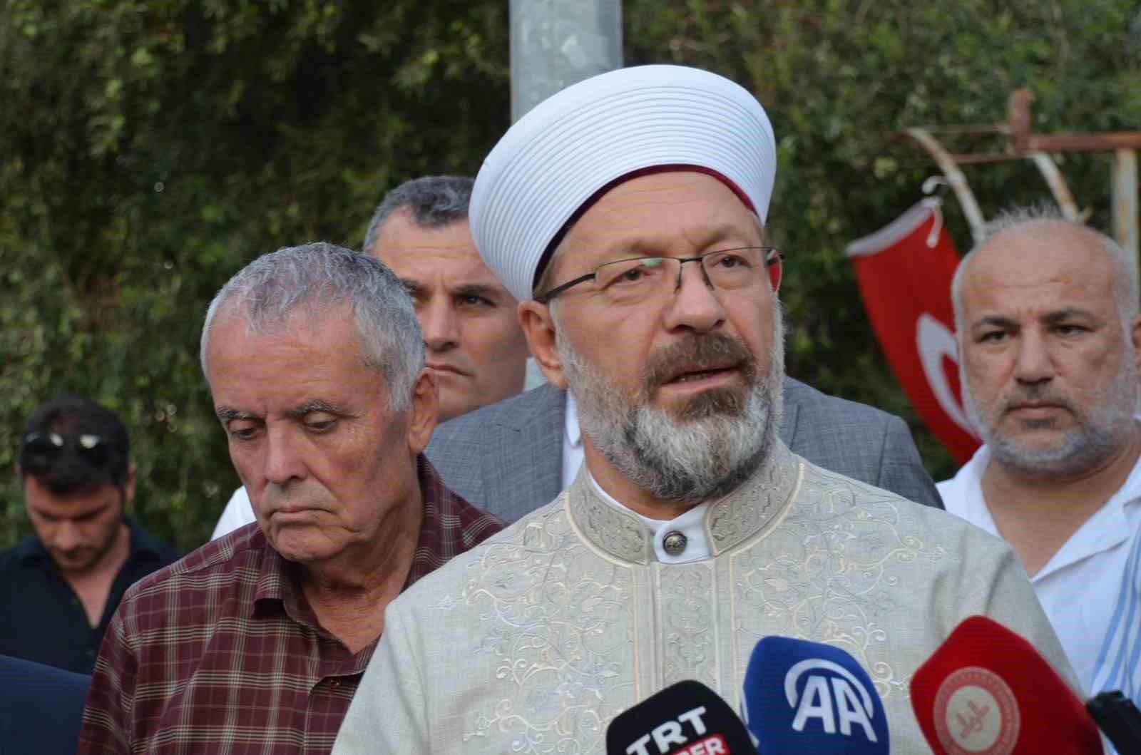 Diyanet İşleri Başkanı Erbaş: "Dünya, Filistin’deki işgale kör ve sağır"
