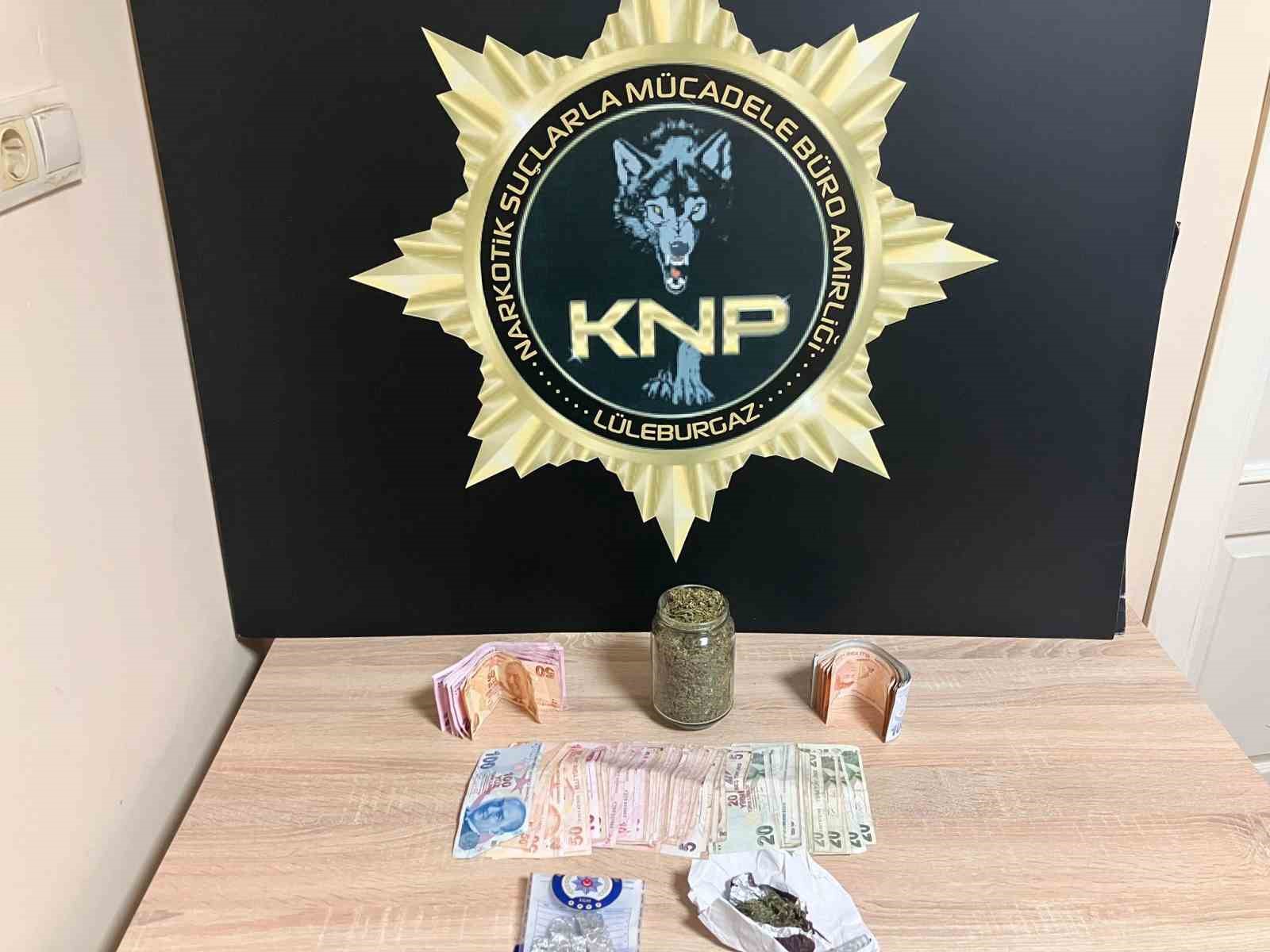 Kırklareli’nde uyuşturucu operasyonu: 6 gözaltı