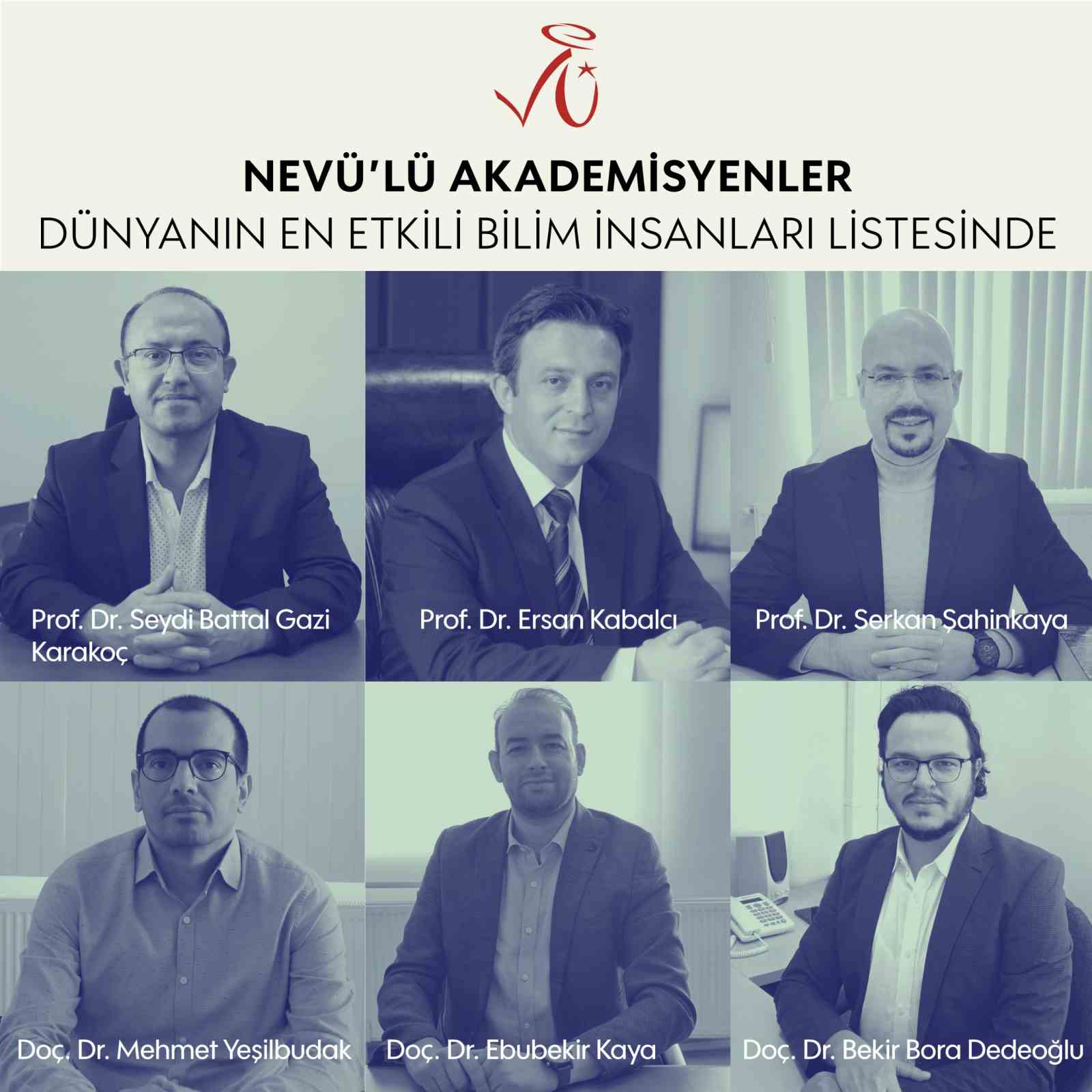 NEVÜ’lü 6 Akademisyen ‘Dünyanın En Etkili Bilim İnsanı’ Seçildi
