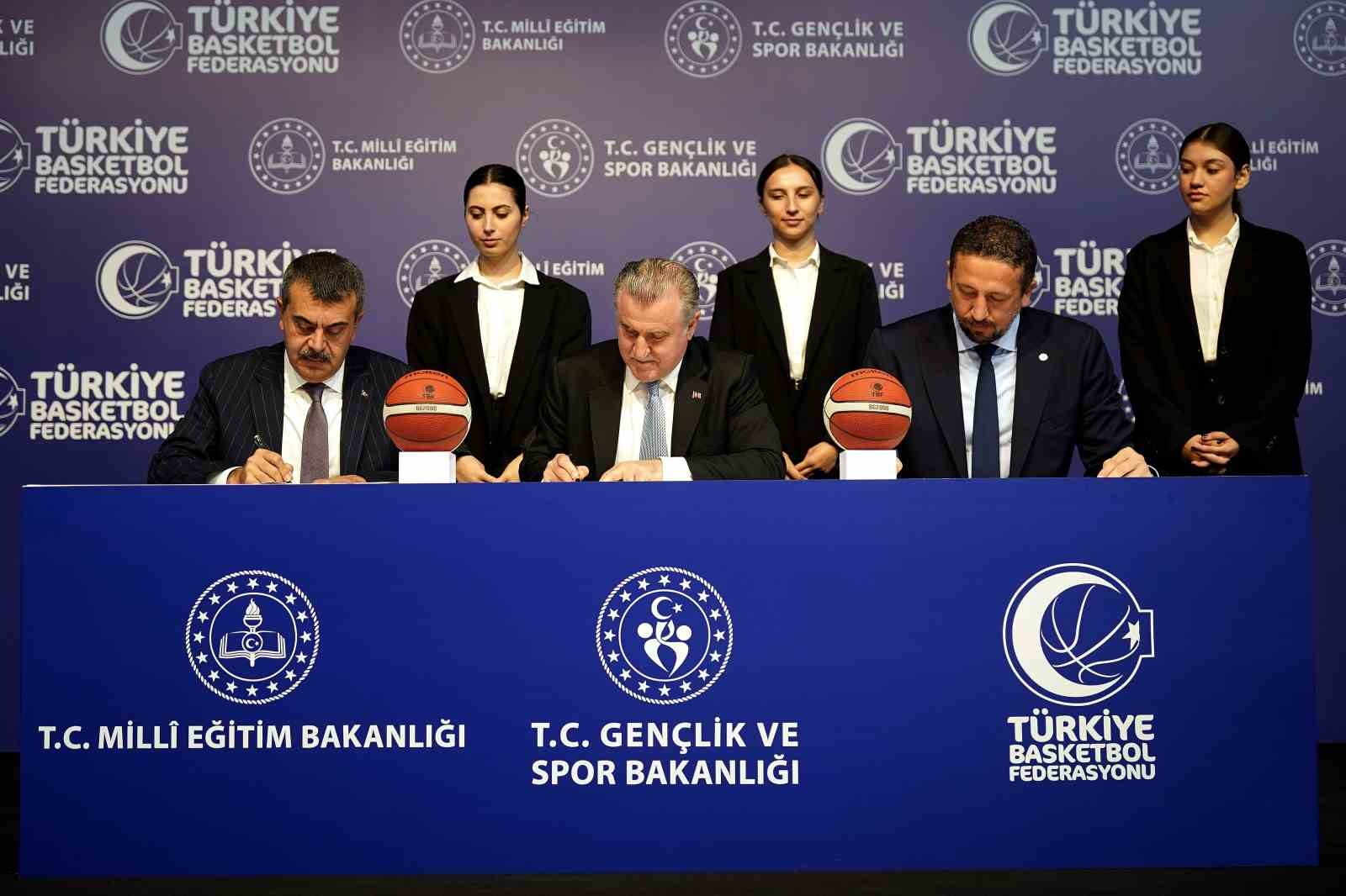 İstanbul TBF Basketbol Spor Lisesi iş birliği protokolü imzalandı