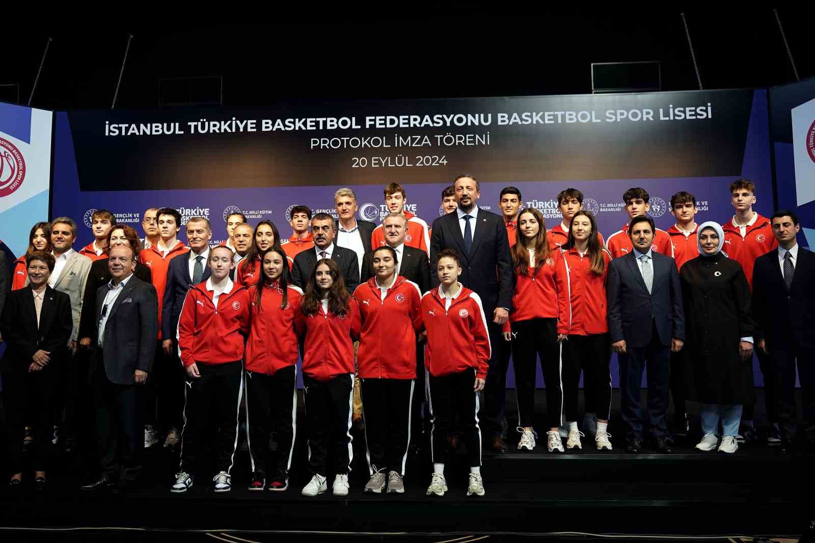 İstanbul TBF Basketbol Spor Lisesi iş birliği protokolü imzalandı
