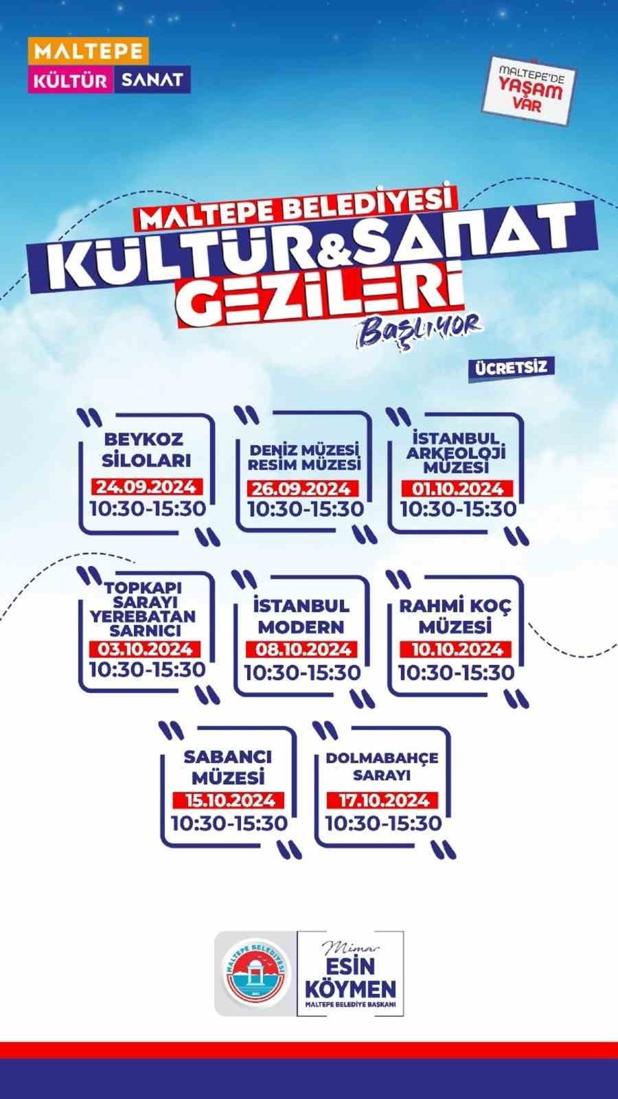 İstanbul’un müzelerine ücretsiz ziyaret