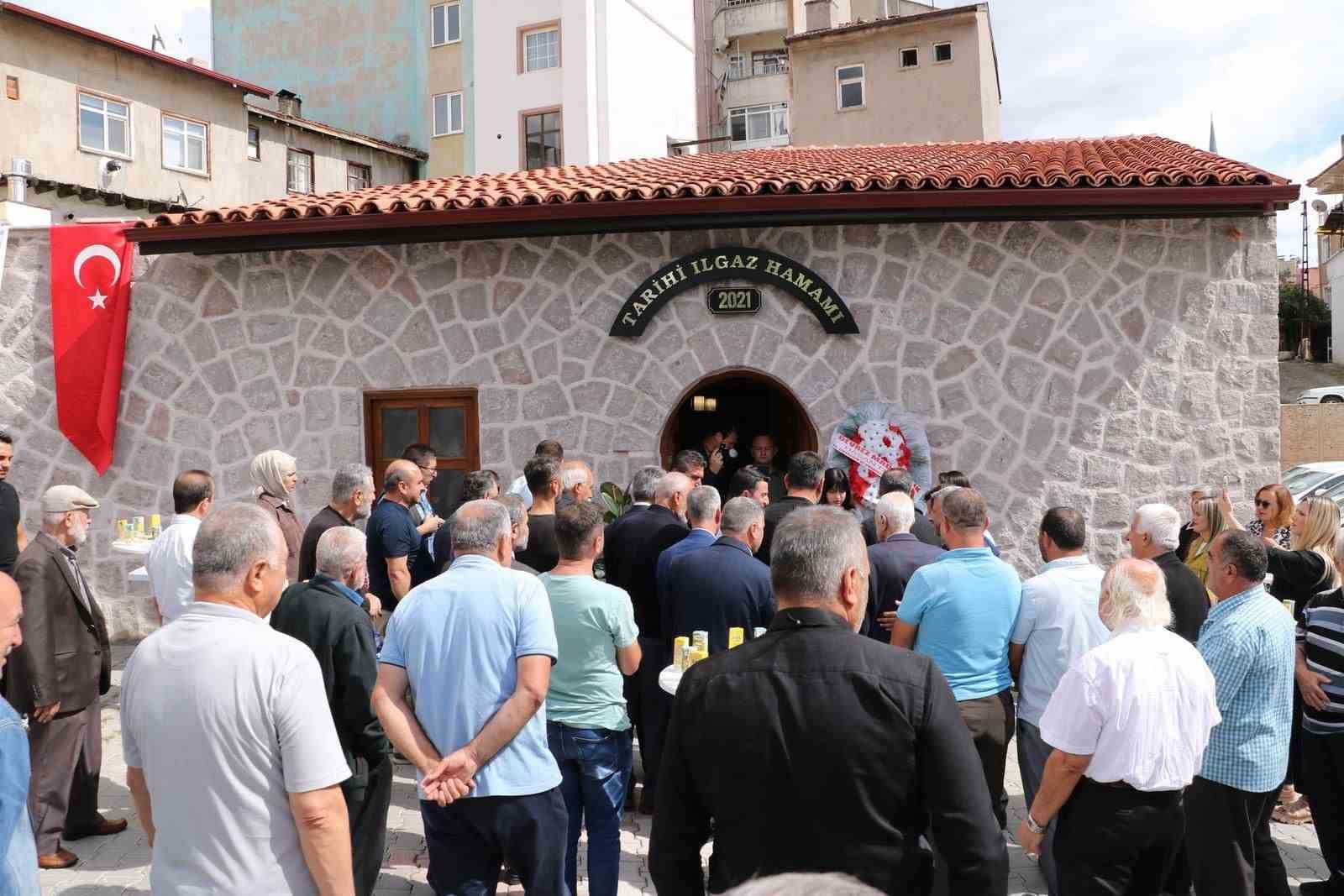 19. yüzyılda inşa edilen tarihi hamam restore edilerek hizmete açıldı
