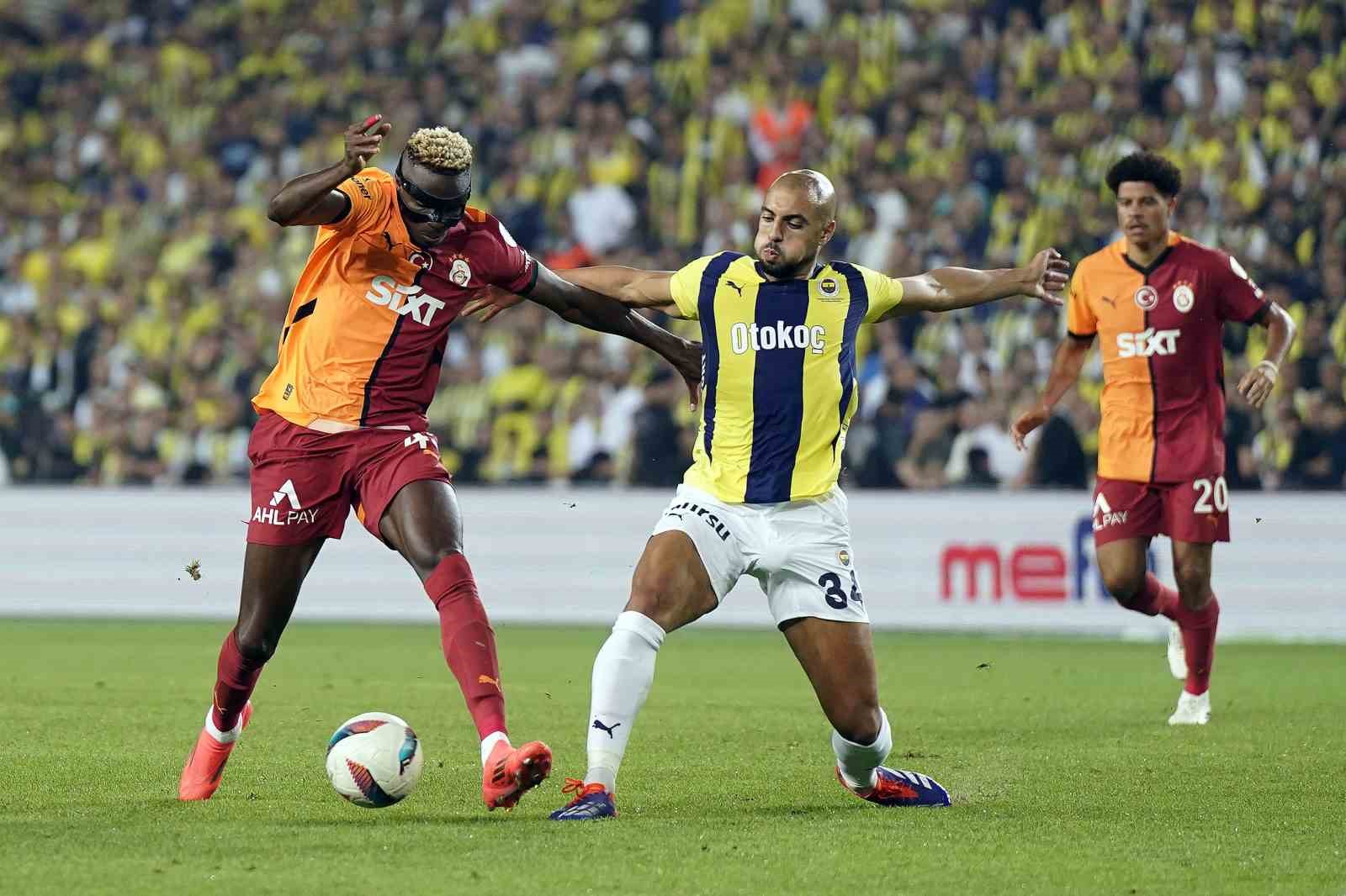 Trendyol Süper Lig: Fenerbahçe: 1 - Galatasaray: 3 (Maç sonucu)