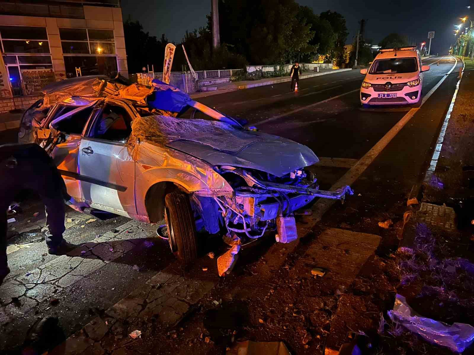 Elazığda trafik kazası: 4 yaralı
