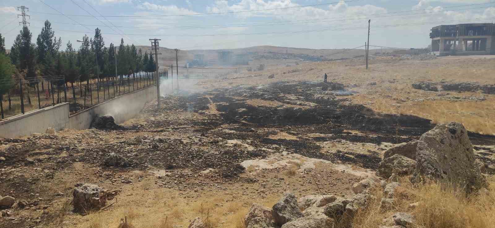 Mardin’de çıkan ot yangını söndürüldü
