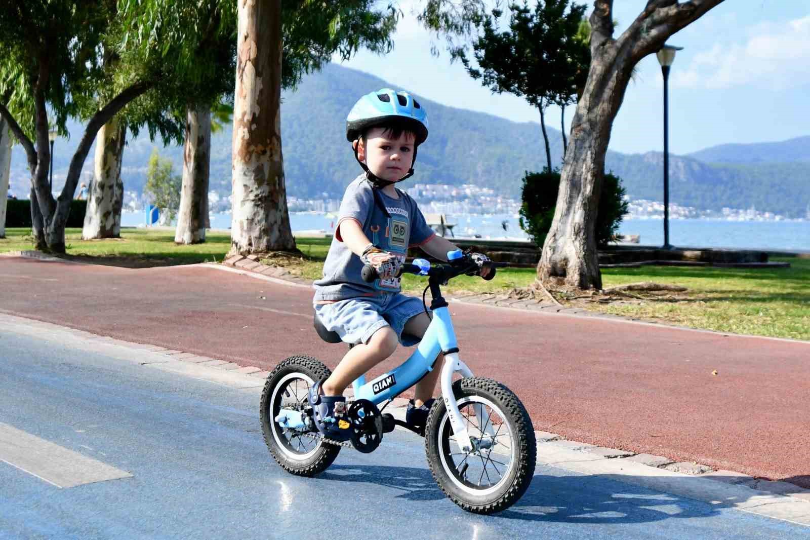 Fethiye’de temiz hava ve sağlıklı yaşam için pedalladılar
