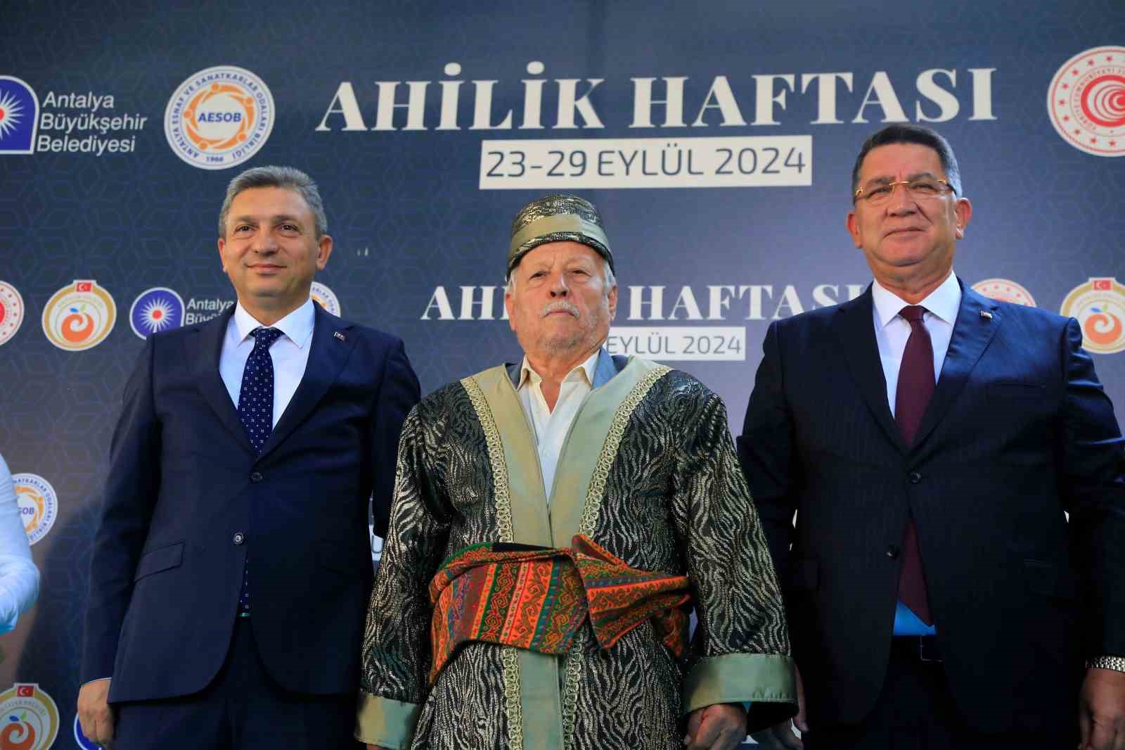 37. Ahilik Haftası Antalya’da kutlandı