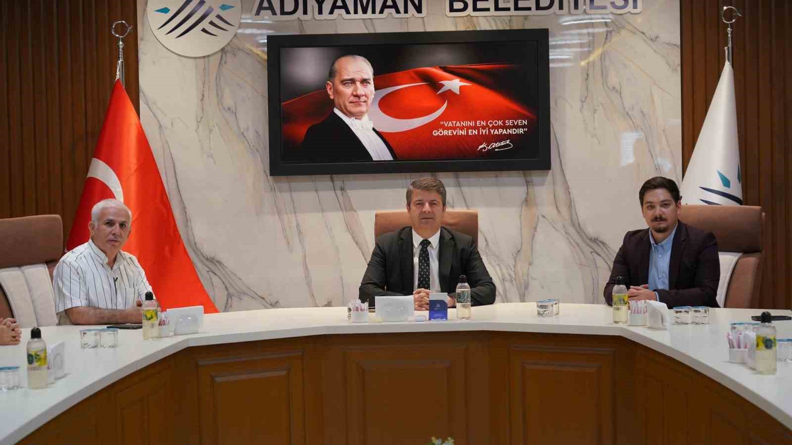 Montana Belediyesi heyeti Başkan Tutdere&rsquo;yi ziyaret etti
